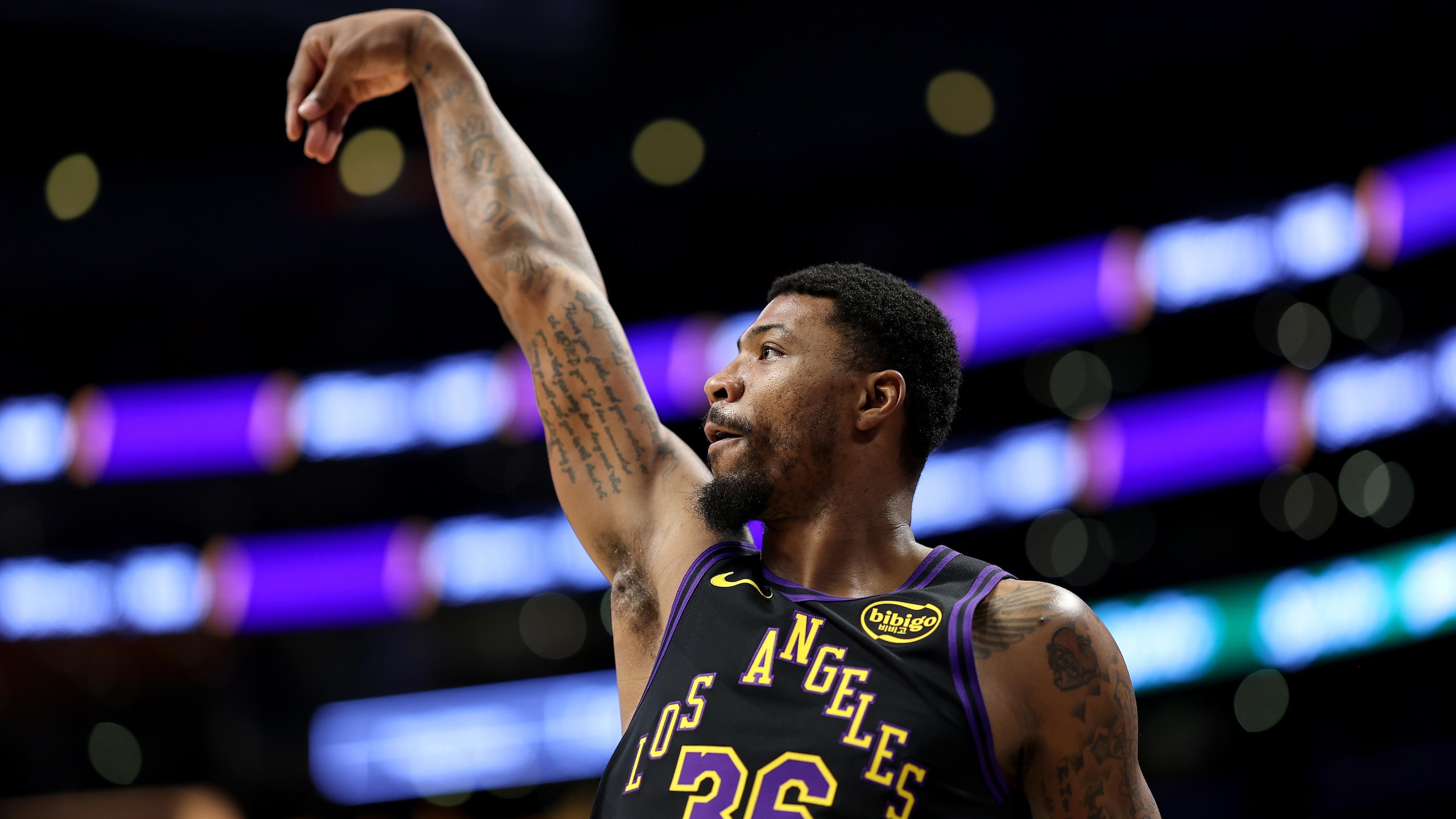 Oklahoma City Thunder v Los Angeles Lakers - Game Four Oklahoma City Thunder v Los Angeles Lakers - Game Four