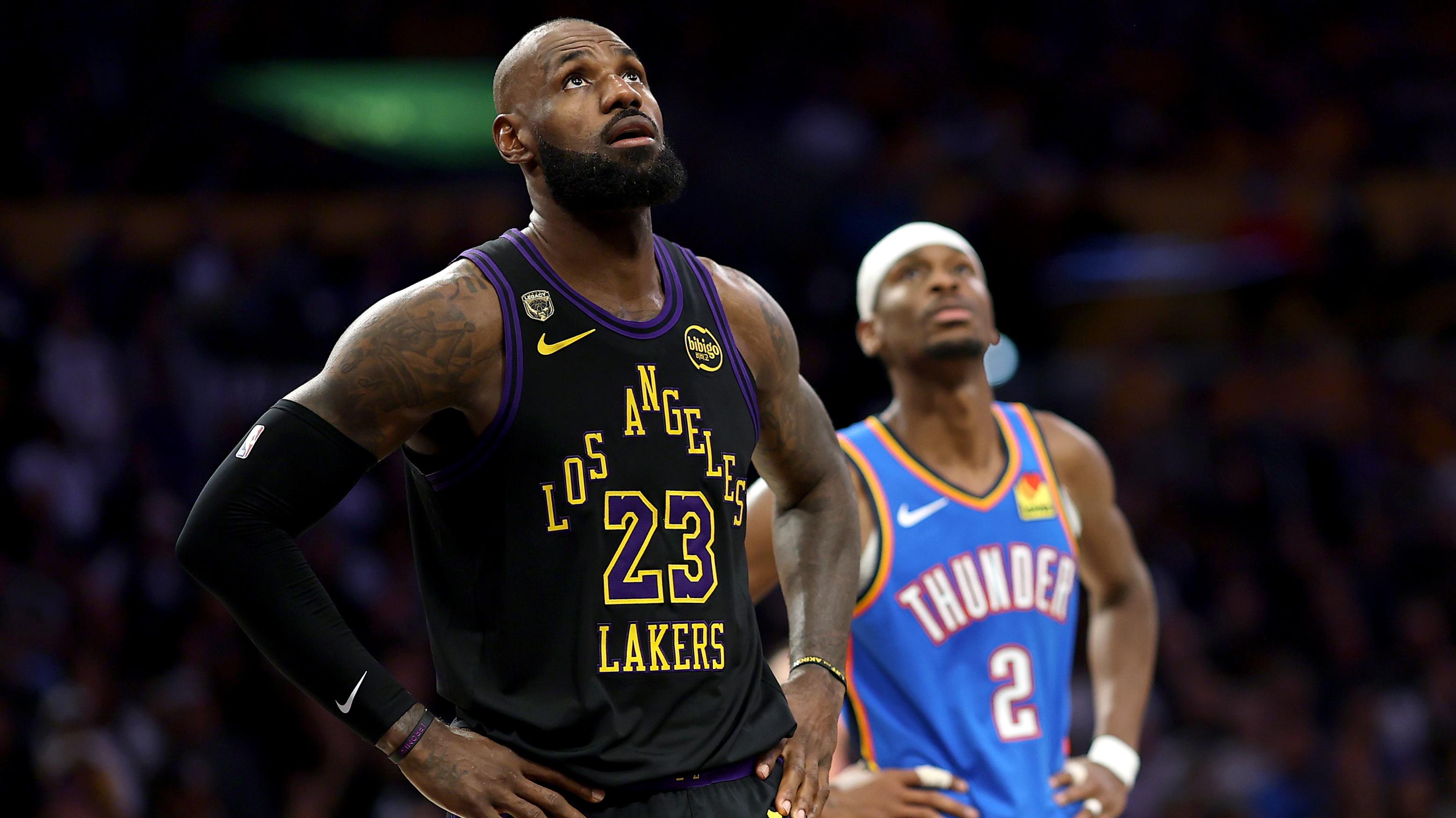 Oklahoma City Thunder v Los Angeles Lakers - Game Four