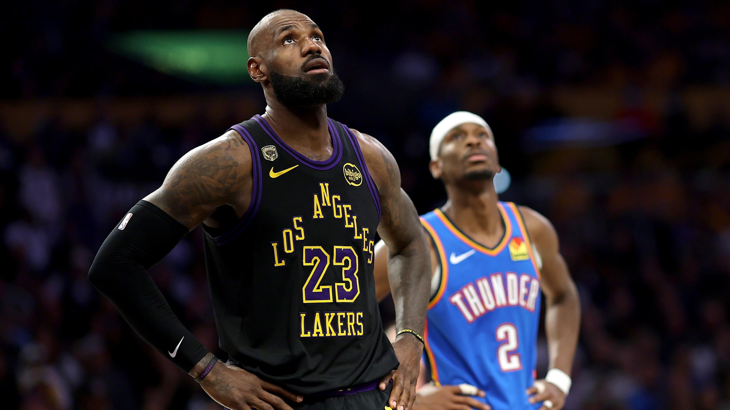 Oklahoma City Thunder v Los Angeles Lakers - Game Four