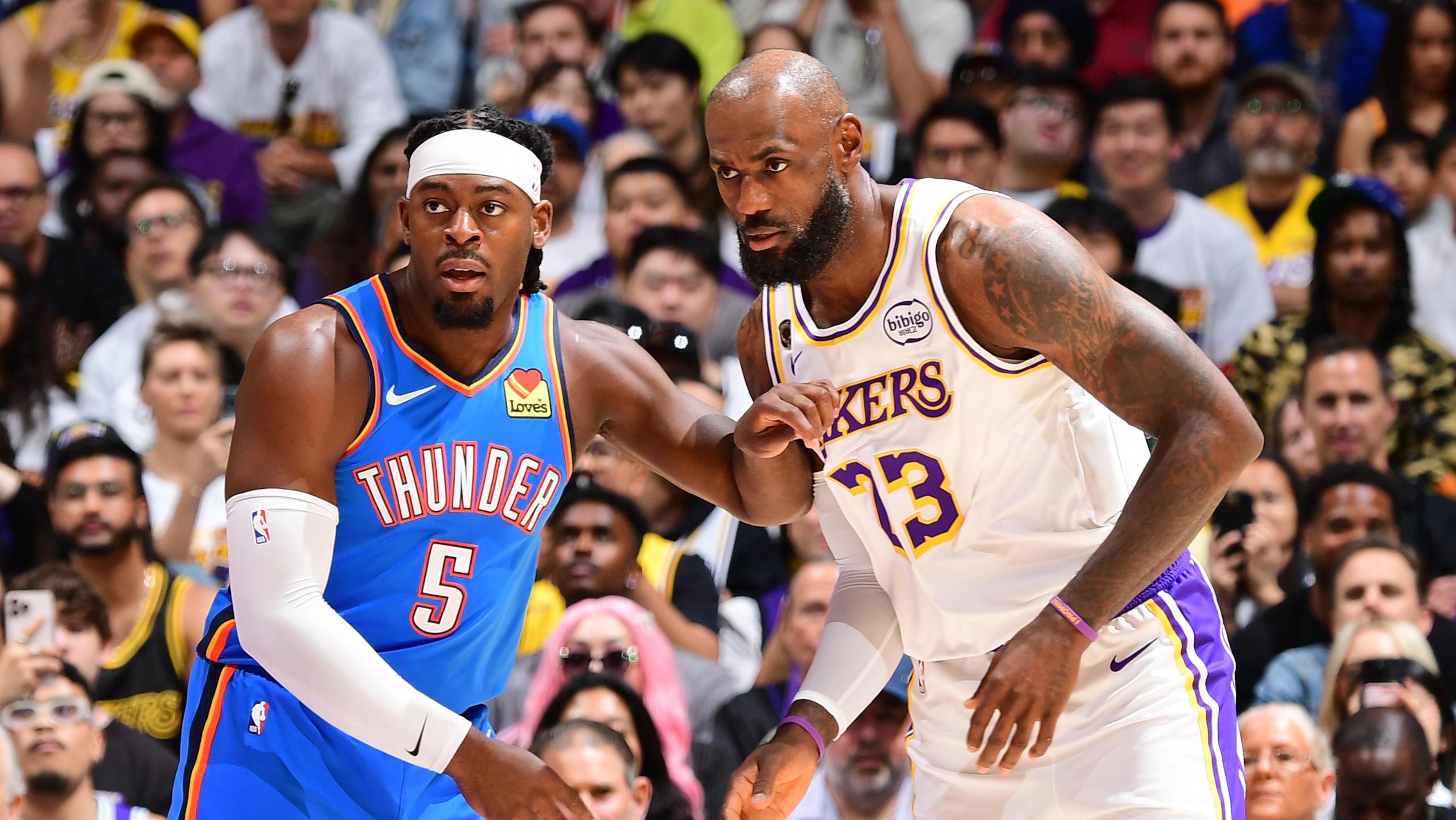 Lakers eye Thunder defensive stalwart Lu Dort