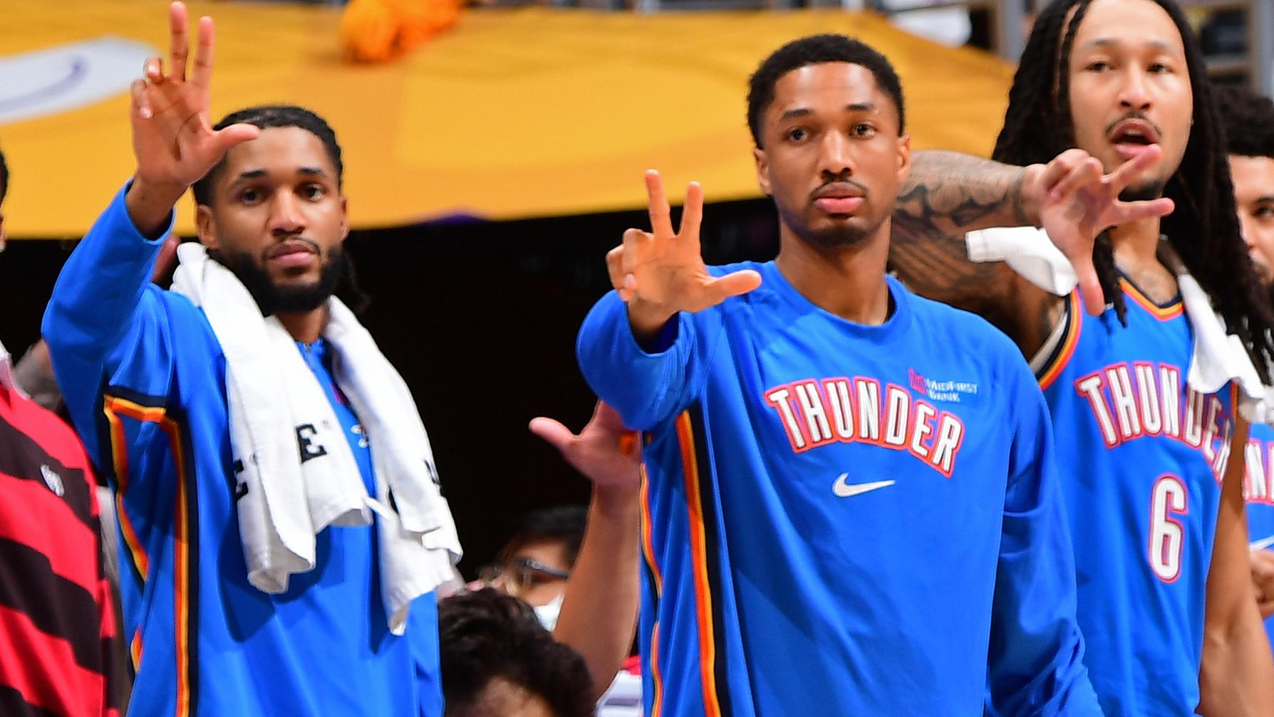 Oklahoma City Thunder v Los Angeles Lakers - Game Four