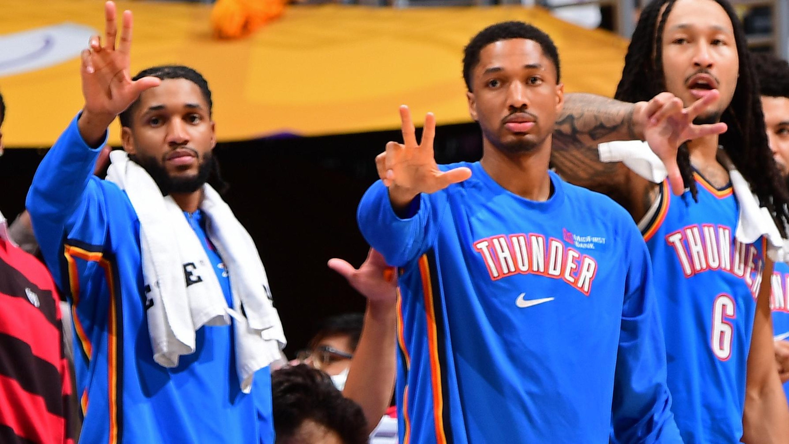 Oklahoma City Thunder v Los Angeles Lakers - Game Four