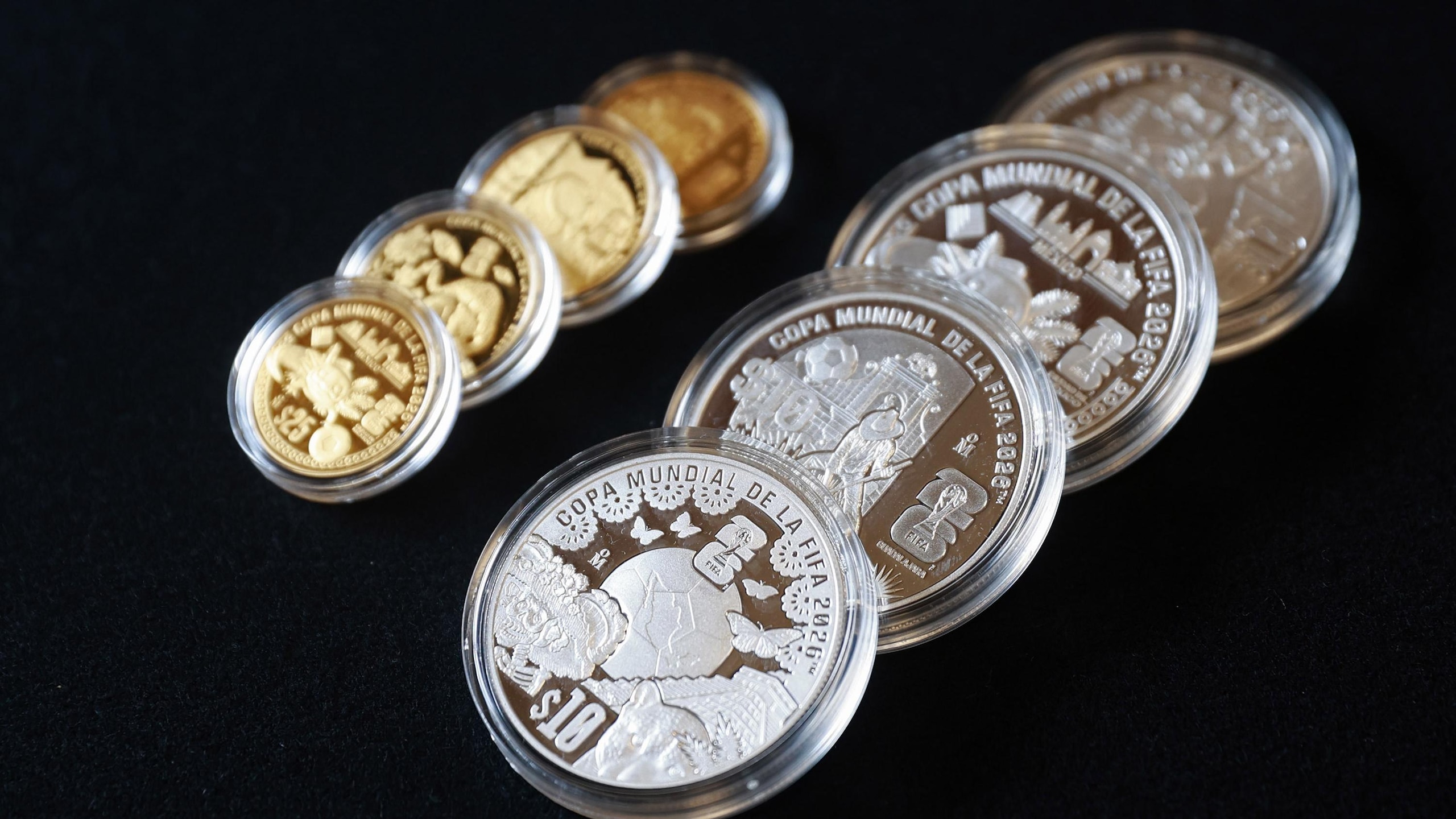 Commemorative World Cup Coins Released in Mexico