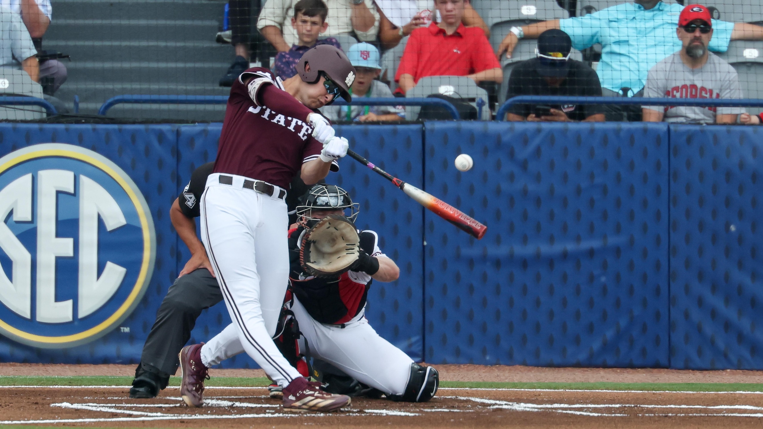 COLLEGE BASEBALL: MAY 21 SEC Baseball Tournament - Mississippi State vs Georgia COLLEGE BASEBALL: MAY 21 SEC Baseball Tournament - Mississippi State vs Georgia
