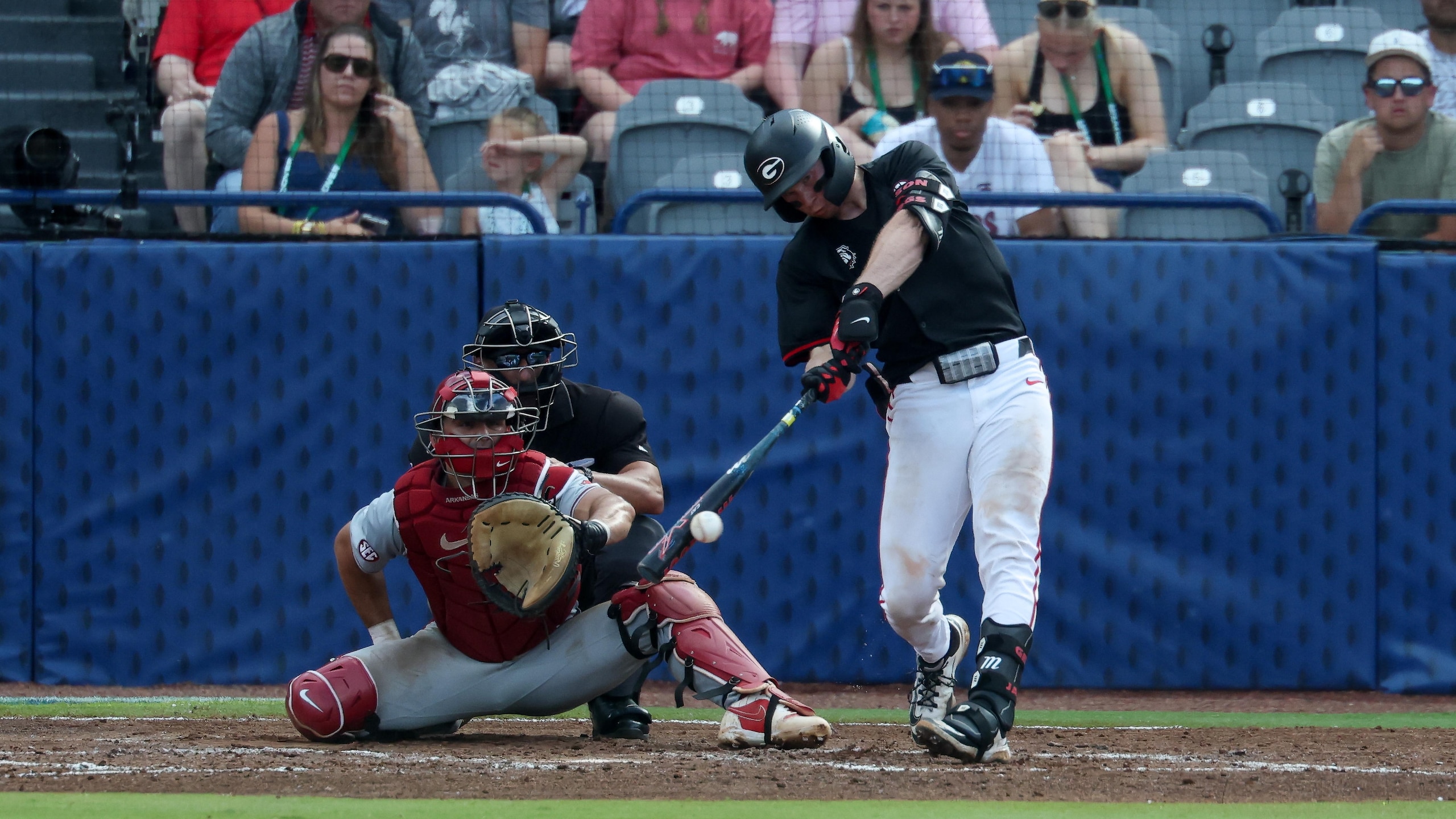 COLLEGE BASEBALL: MAY 24 SEC Baseball Tournament - Georogia vs Arkansas