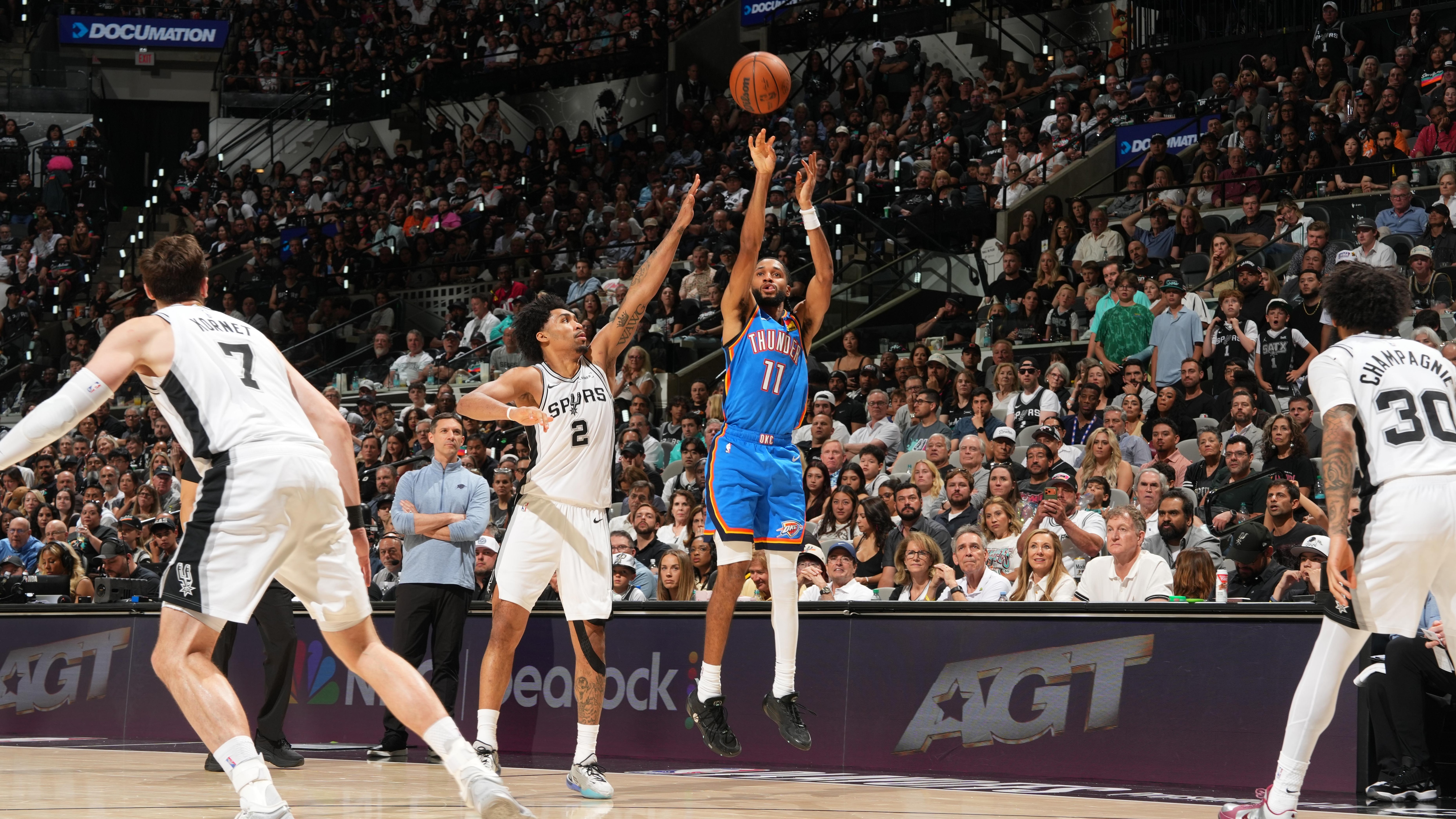 Oklahoma City Thunder v San Antonio Spurs - Game Four