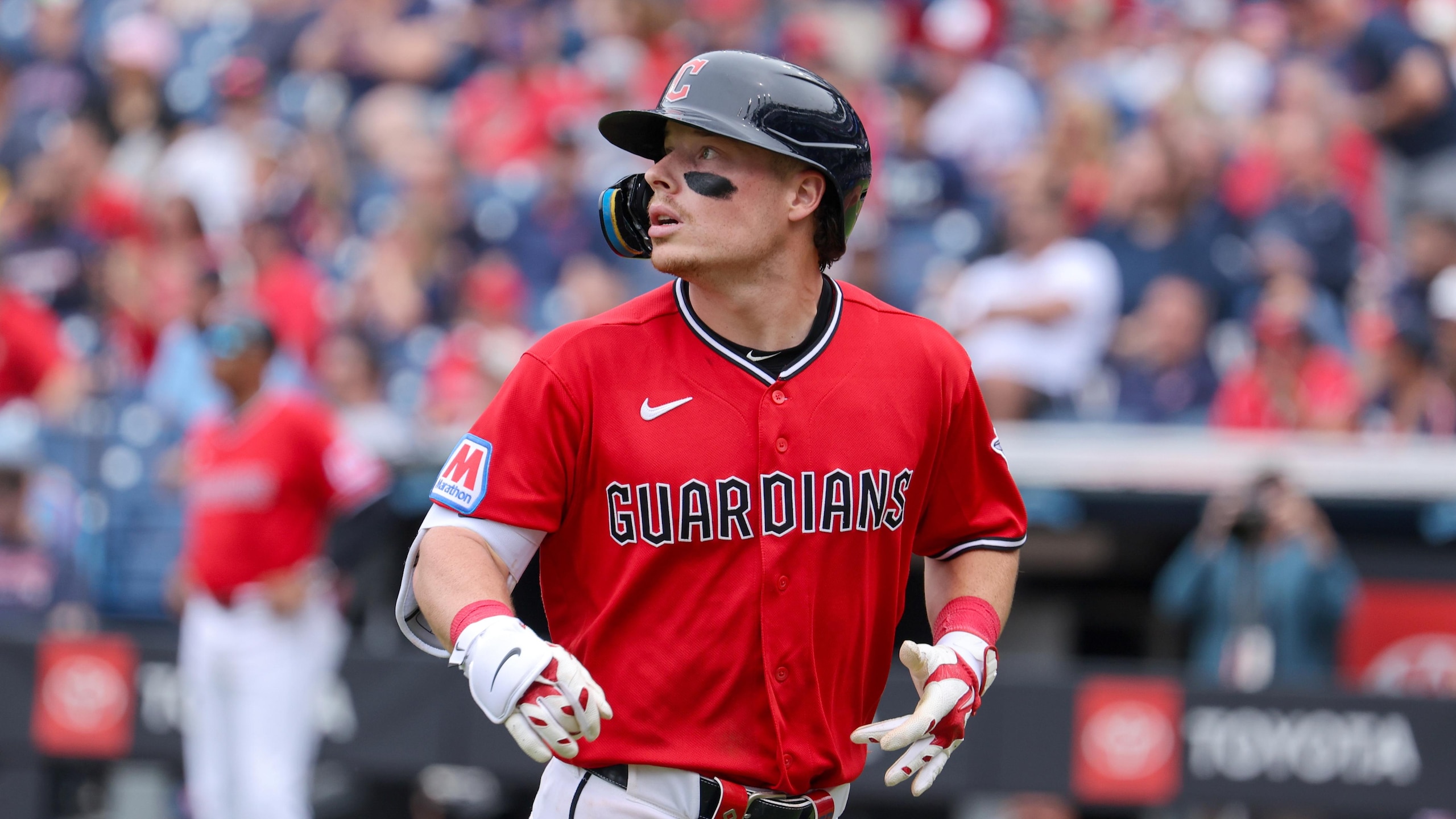 MLB: MAY 27 Nationals at Guardians