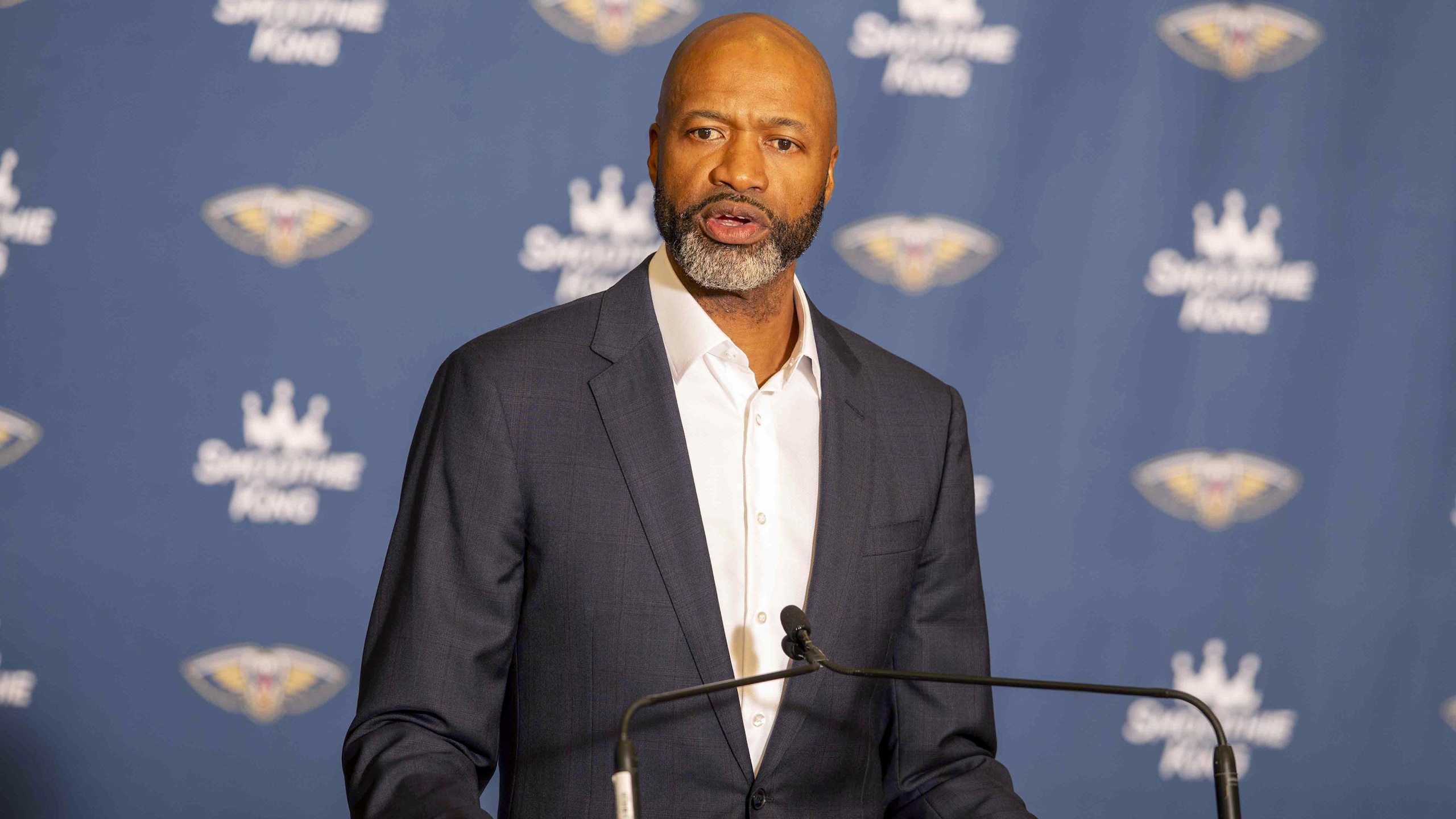 New Orleans Pelicans Introduce Jamahl Mosley