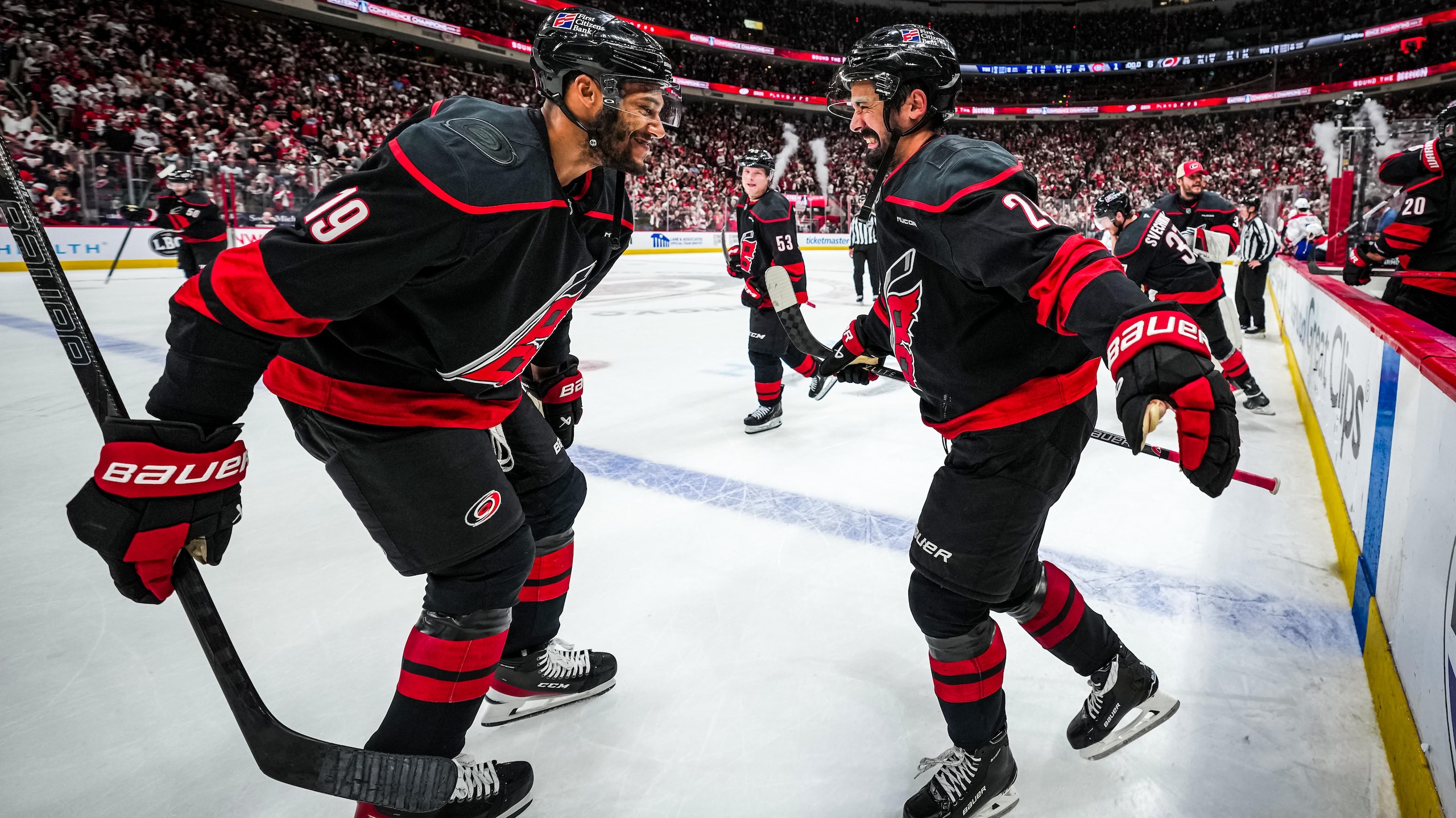 Montreal Canadiens v Carolina Hurricanes - Game Five Montreal Canadiens v Carolina Hurricanes - Game Five