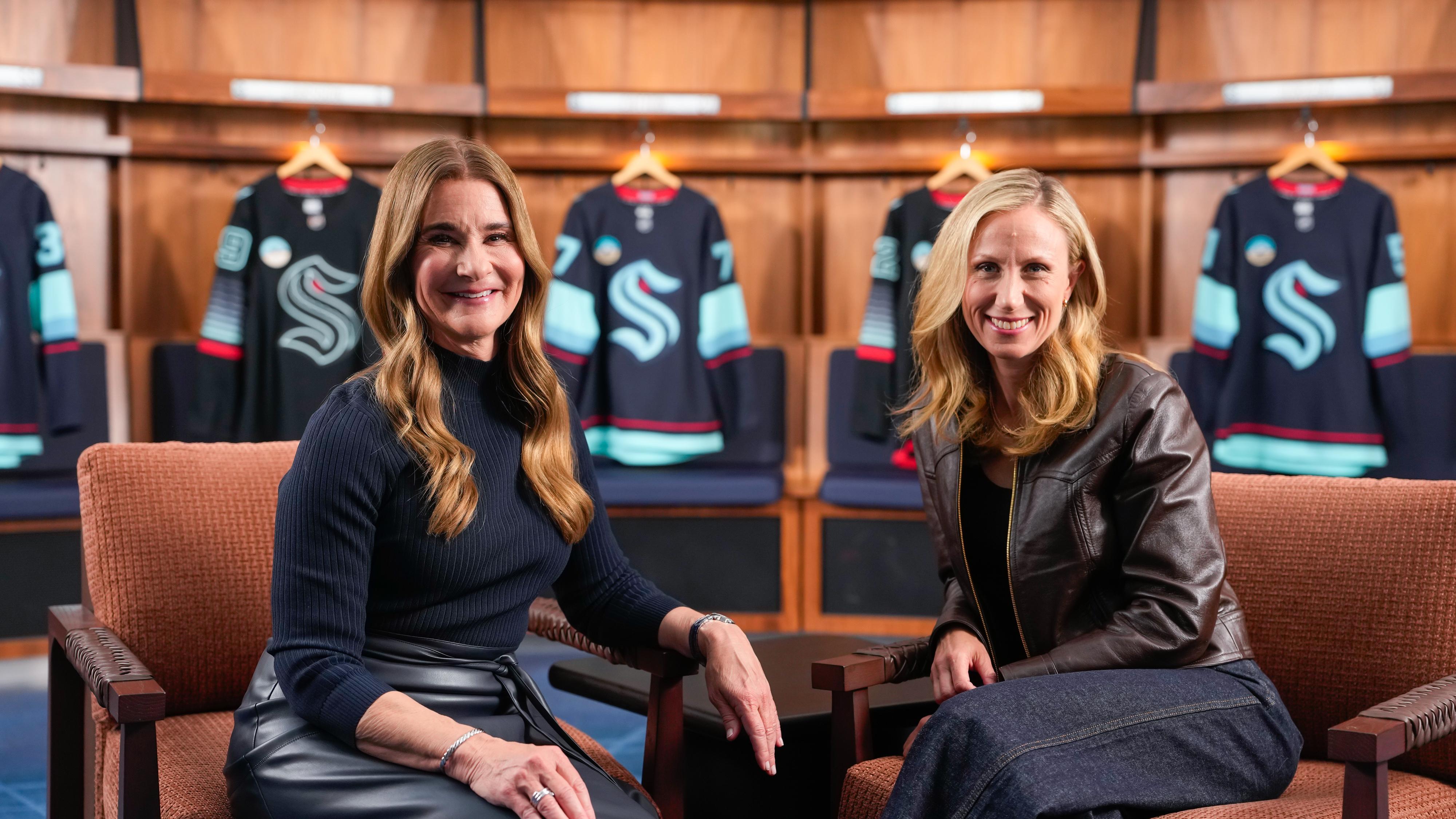 Seattle Kraken Announce Melinda French Gates As Investor