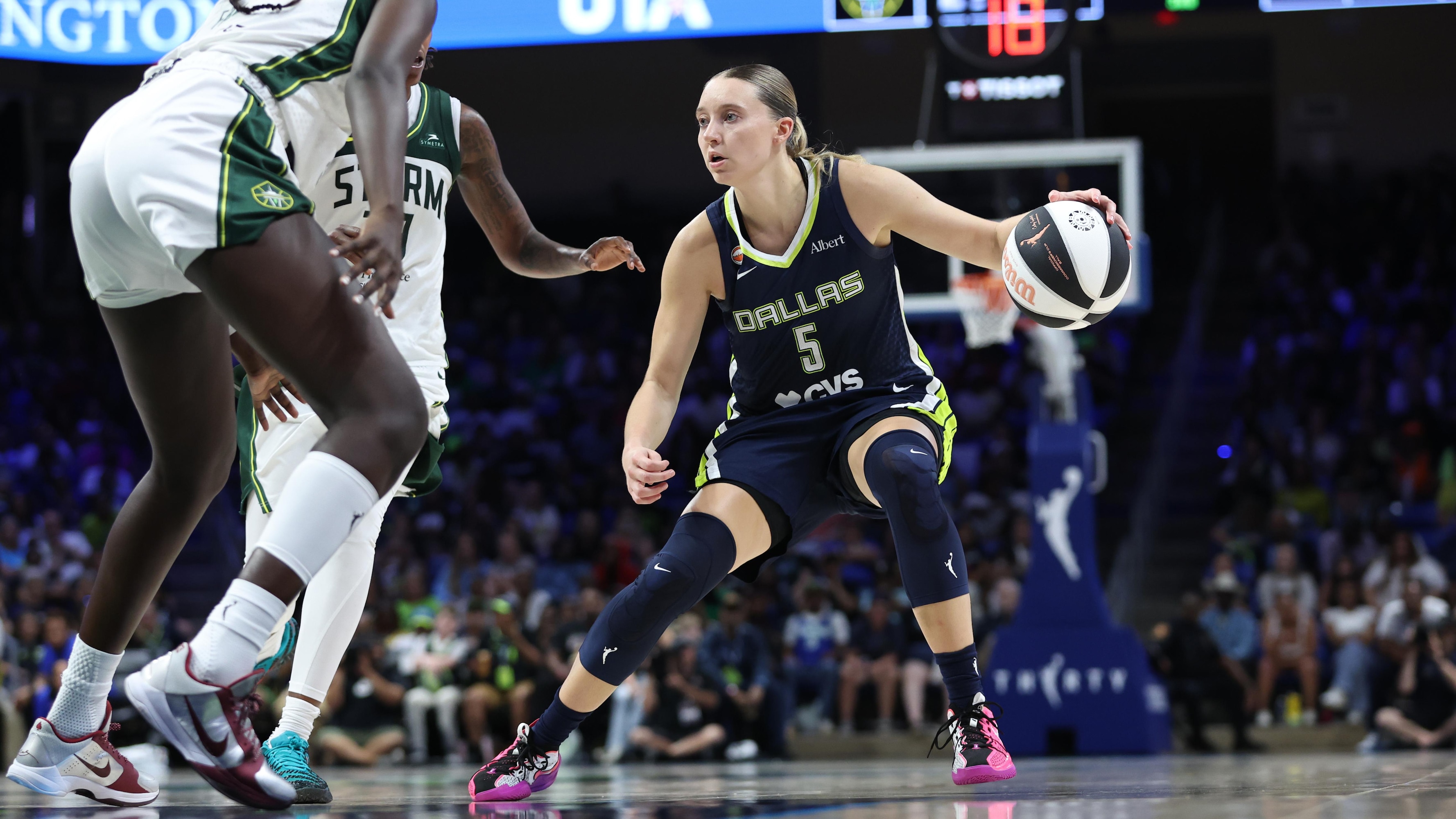 Paige Bueckers, Azzi Fudd's Final Box Score Stats, Highlights as Wings Beat Storm