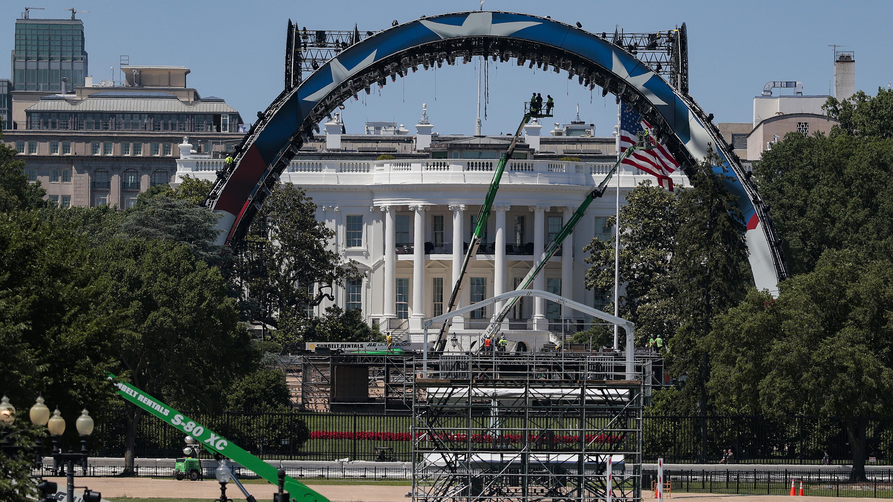 bleacherreport.com - Julia Stumbaugh - Updated Weather Forecast for UFC White House Freedom 250 Ahead of Historic Fight Card