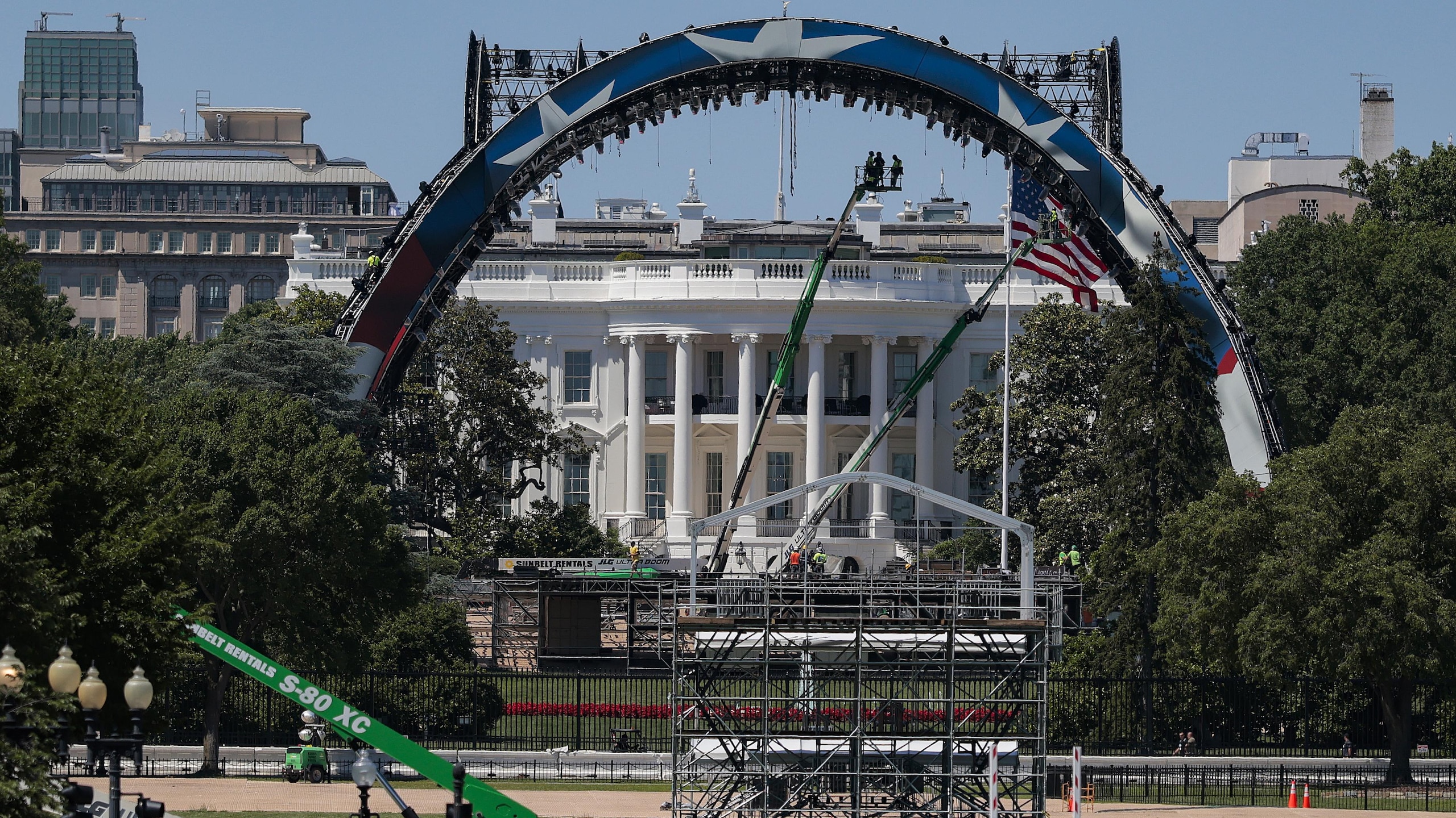 Construction Continues Around D.C. As The Nation's Capital Prepares For America's 250th Events Construction Continues Around D.C. As The Nation's Capital Prepares For America's 250th Events