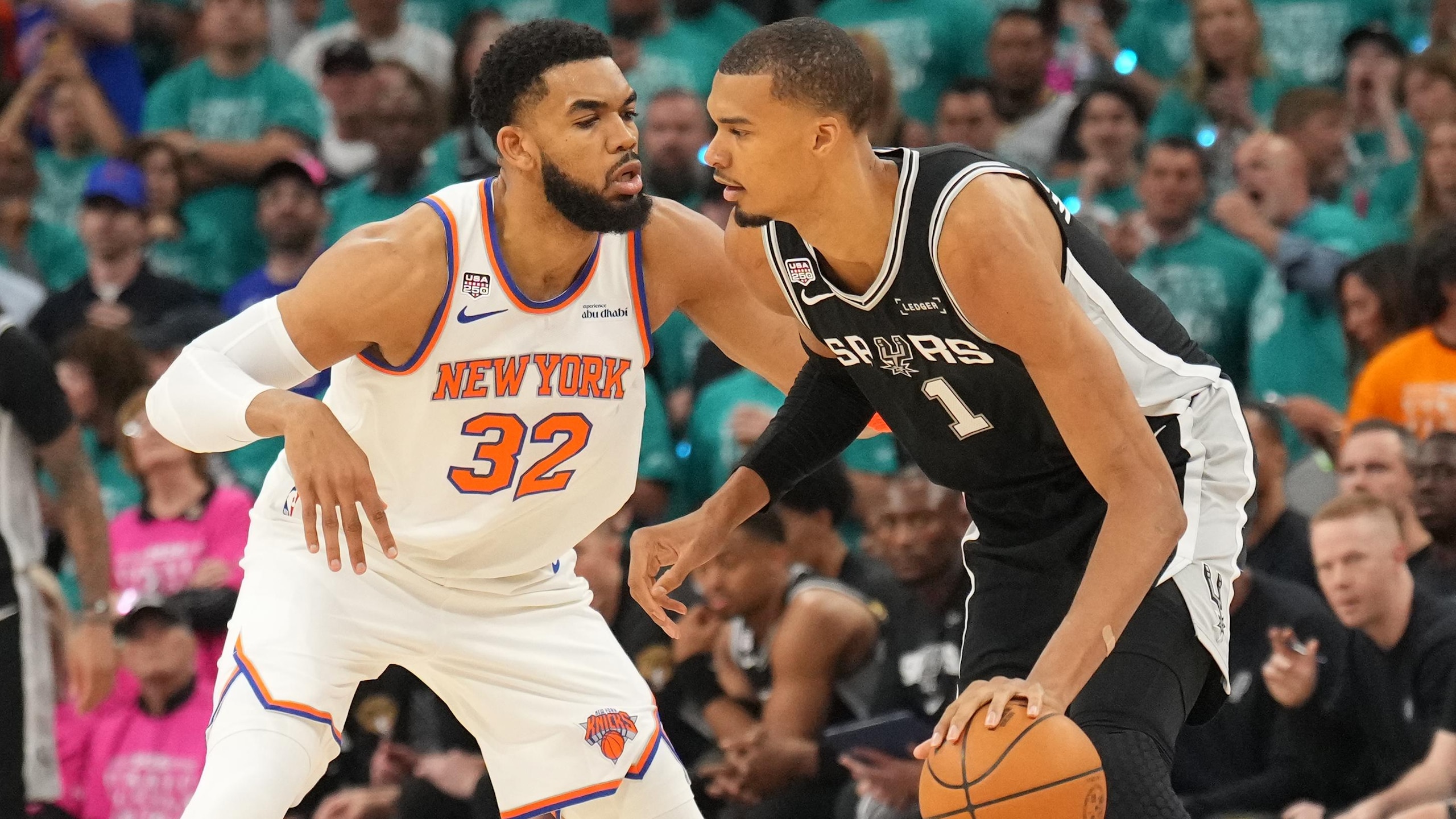 2026 NBA Finals - New York Knicks v San Antonio Spurs