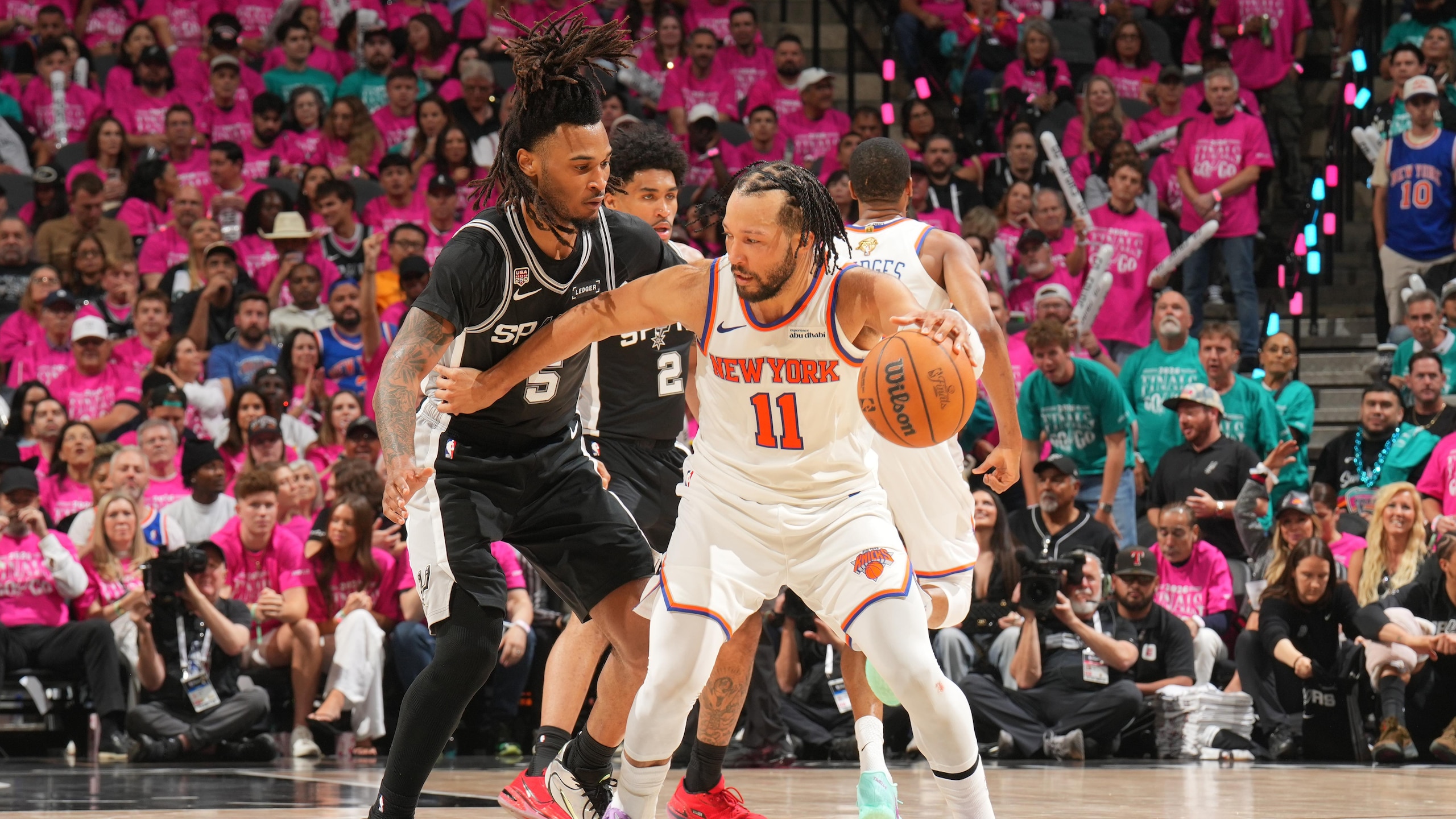 2026 NBA Finals - New York Knicks v San Antonio Spurs
