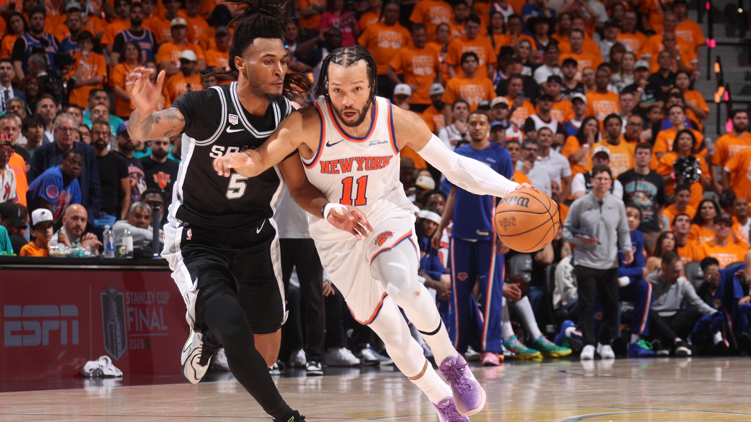 2026 NBA Finals - New York Knicks v San Antonio Spurs