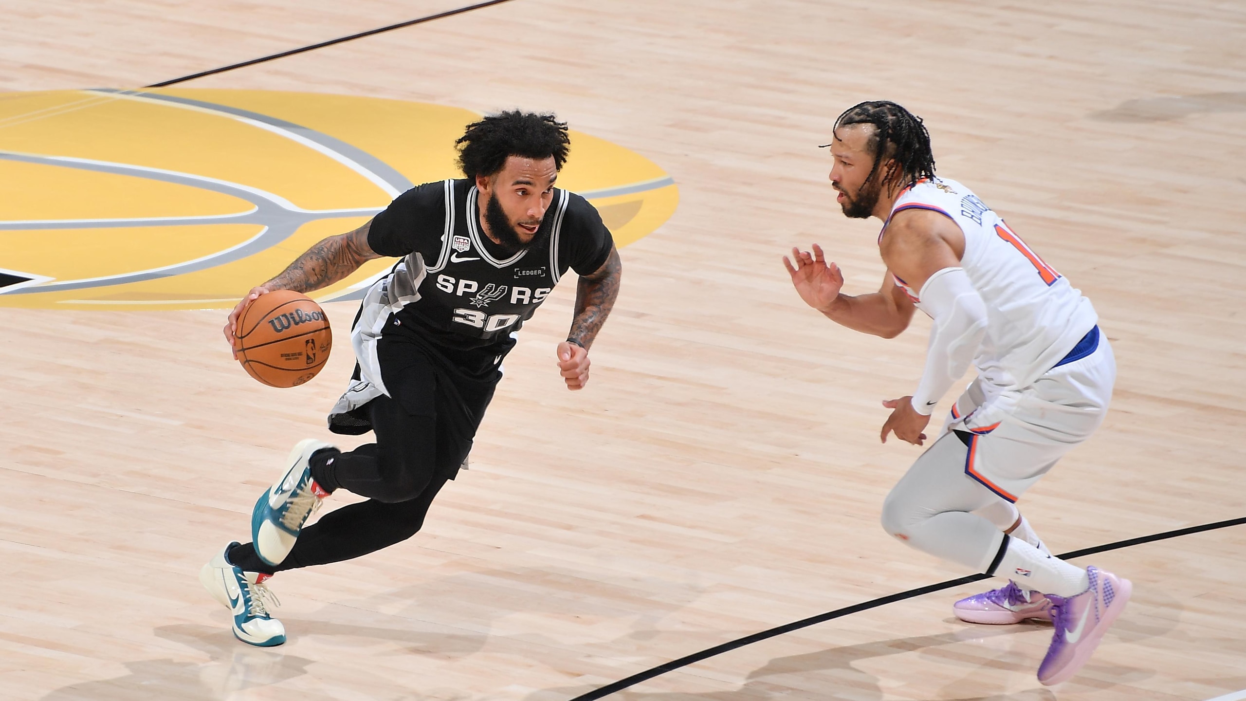 2026 NBA Finals - New York Knicks v San Antonio Spurs