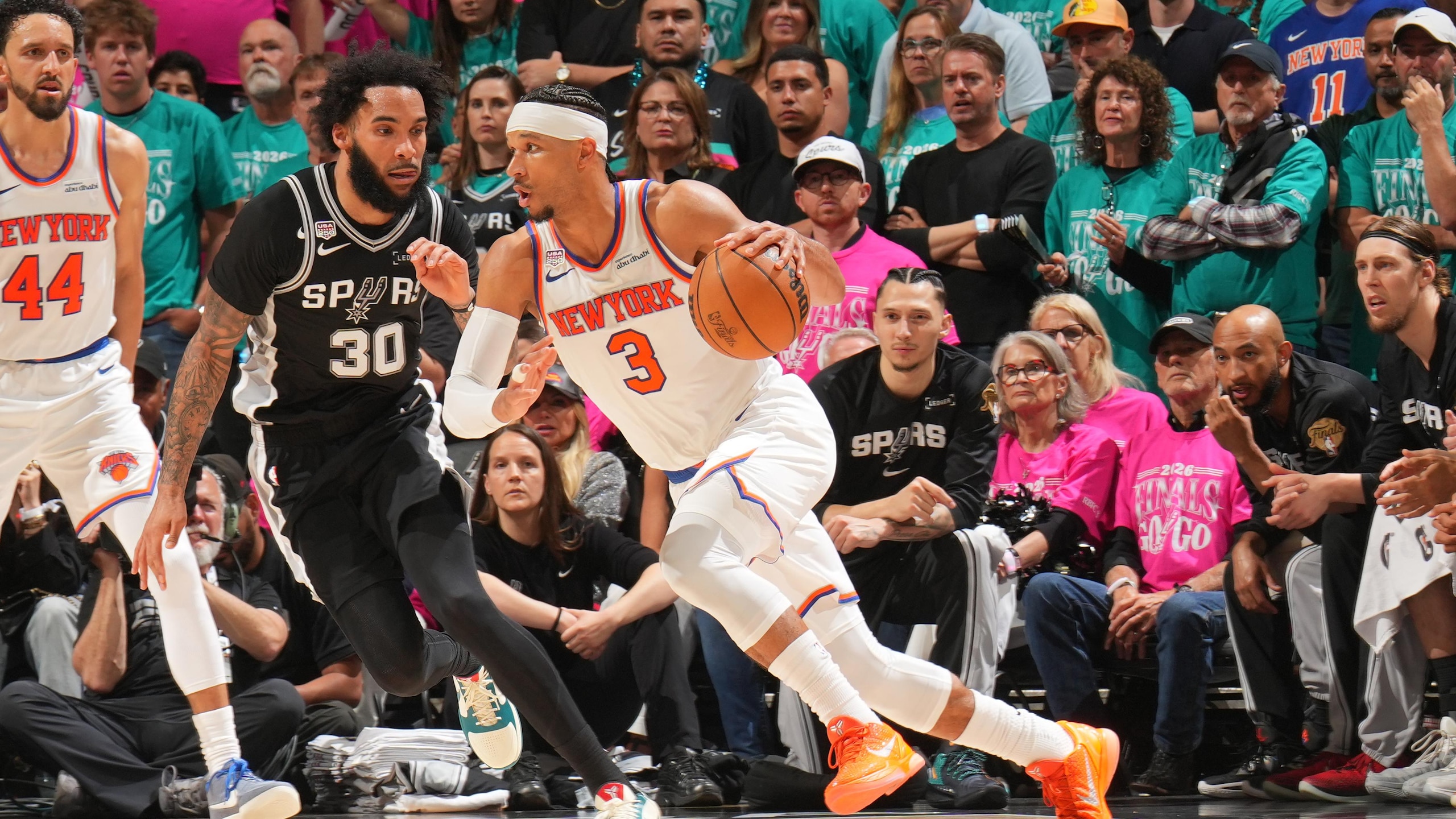 2026 NBA Finals - New York Knicks v San Antonio Spurs