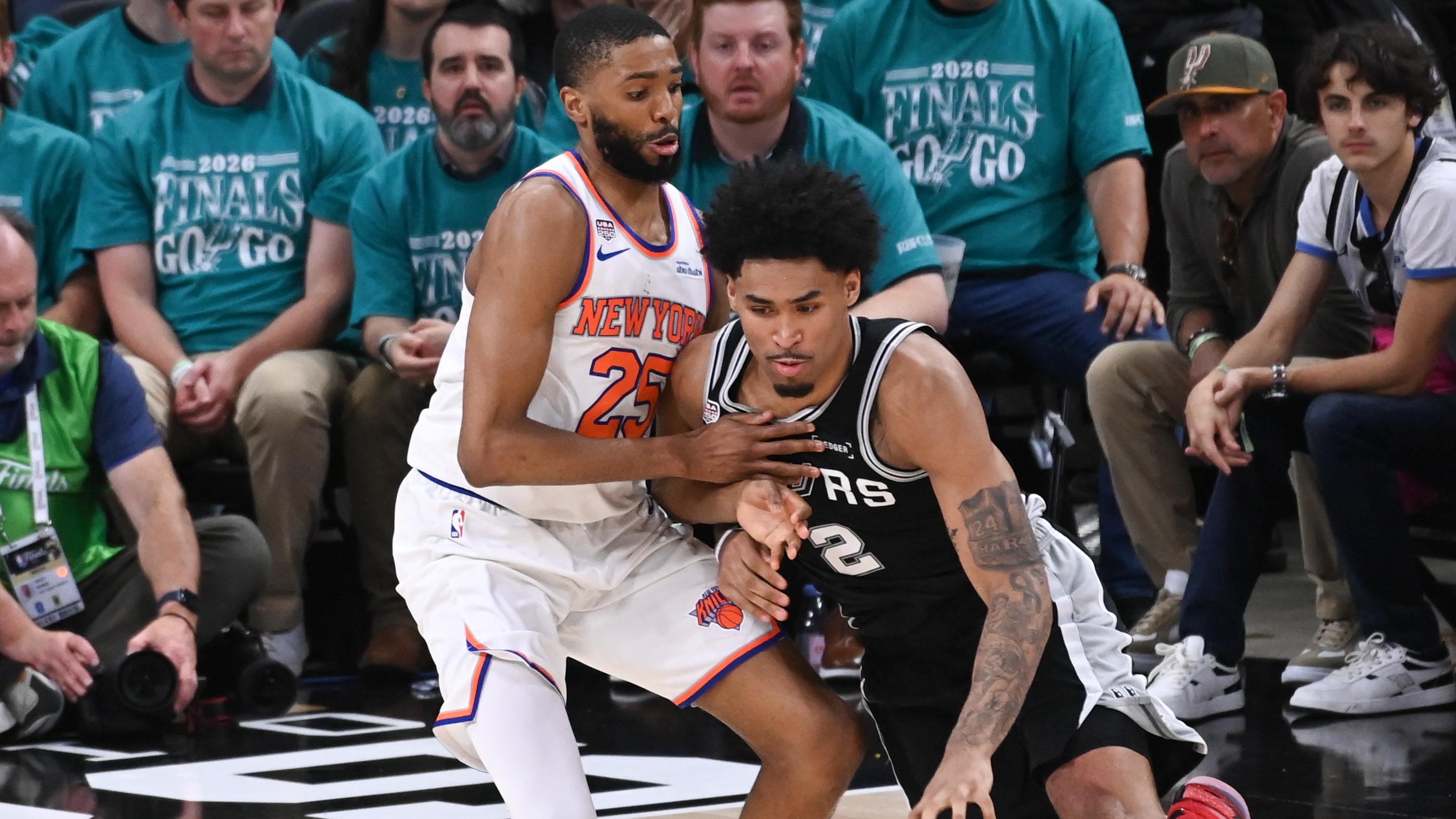 2026 NBA Finals - New York Knicks v San Antonio Spurs