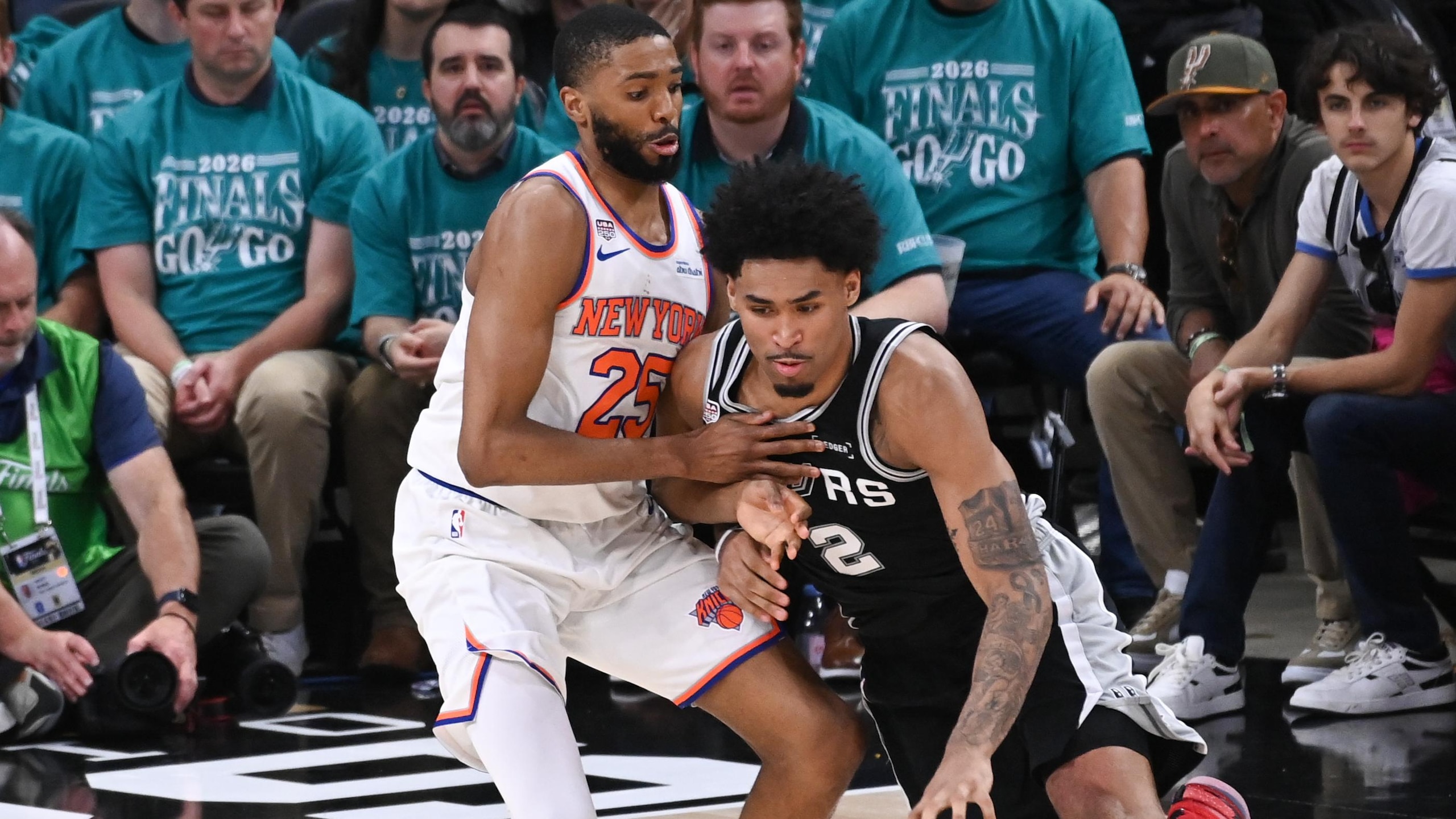 2026 NBA Finals - New York Knicks v San Antonio Spurs
