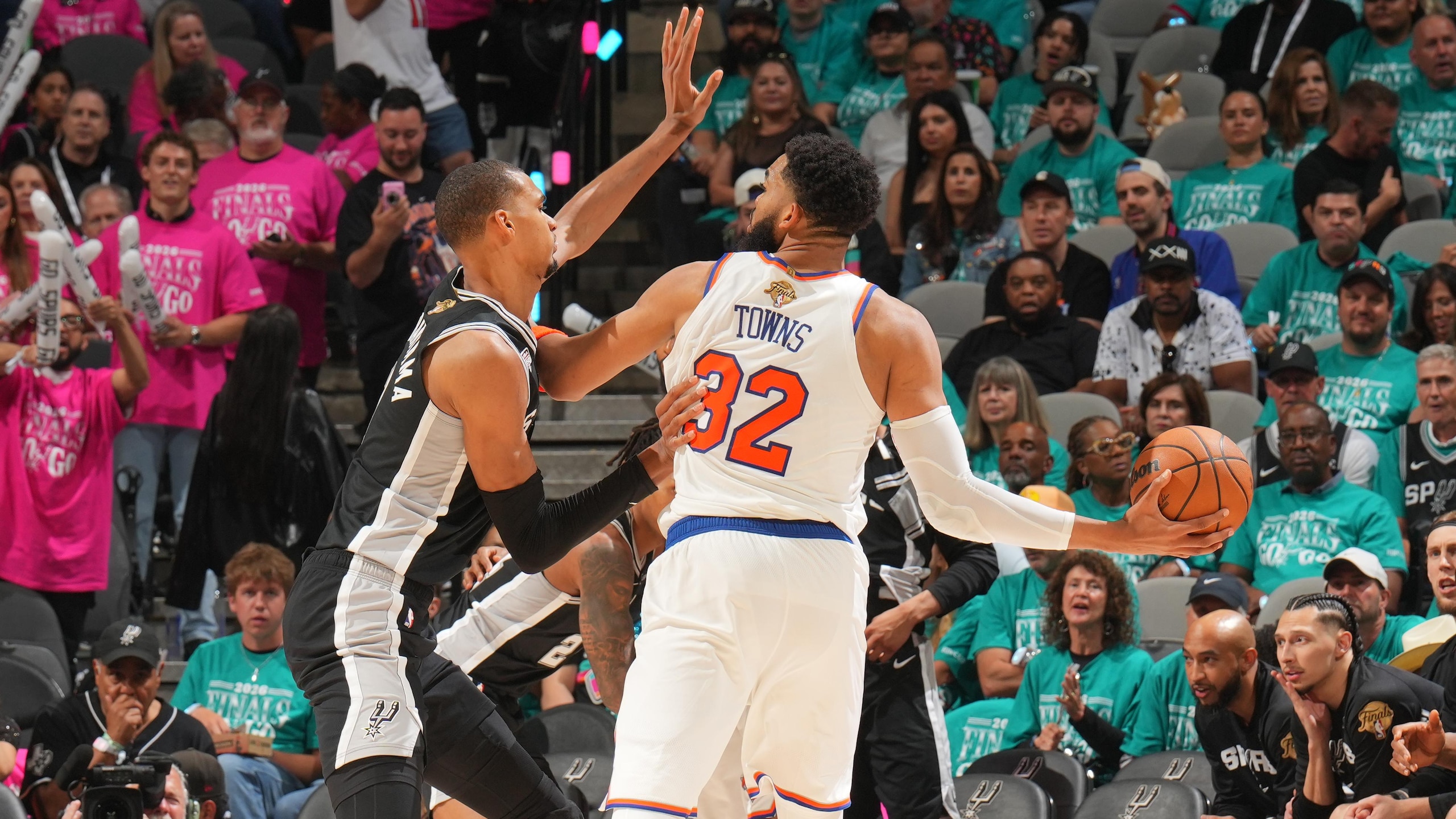 2026 NBA Finals - New York Knicks v San Antonio Spurs