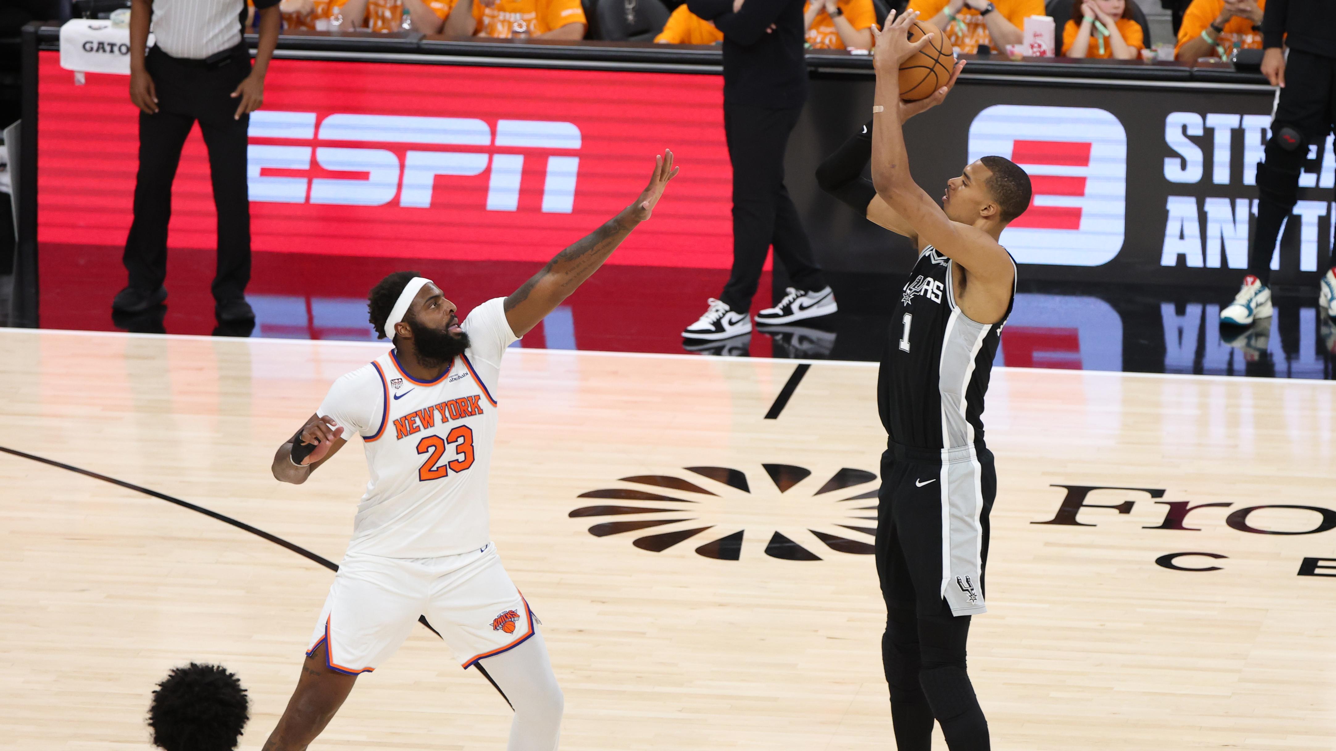2026 NBA Finals - New York Knicks v San Antonio Spurs