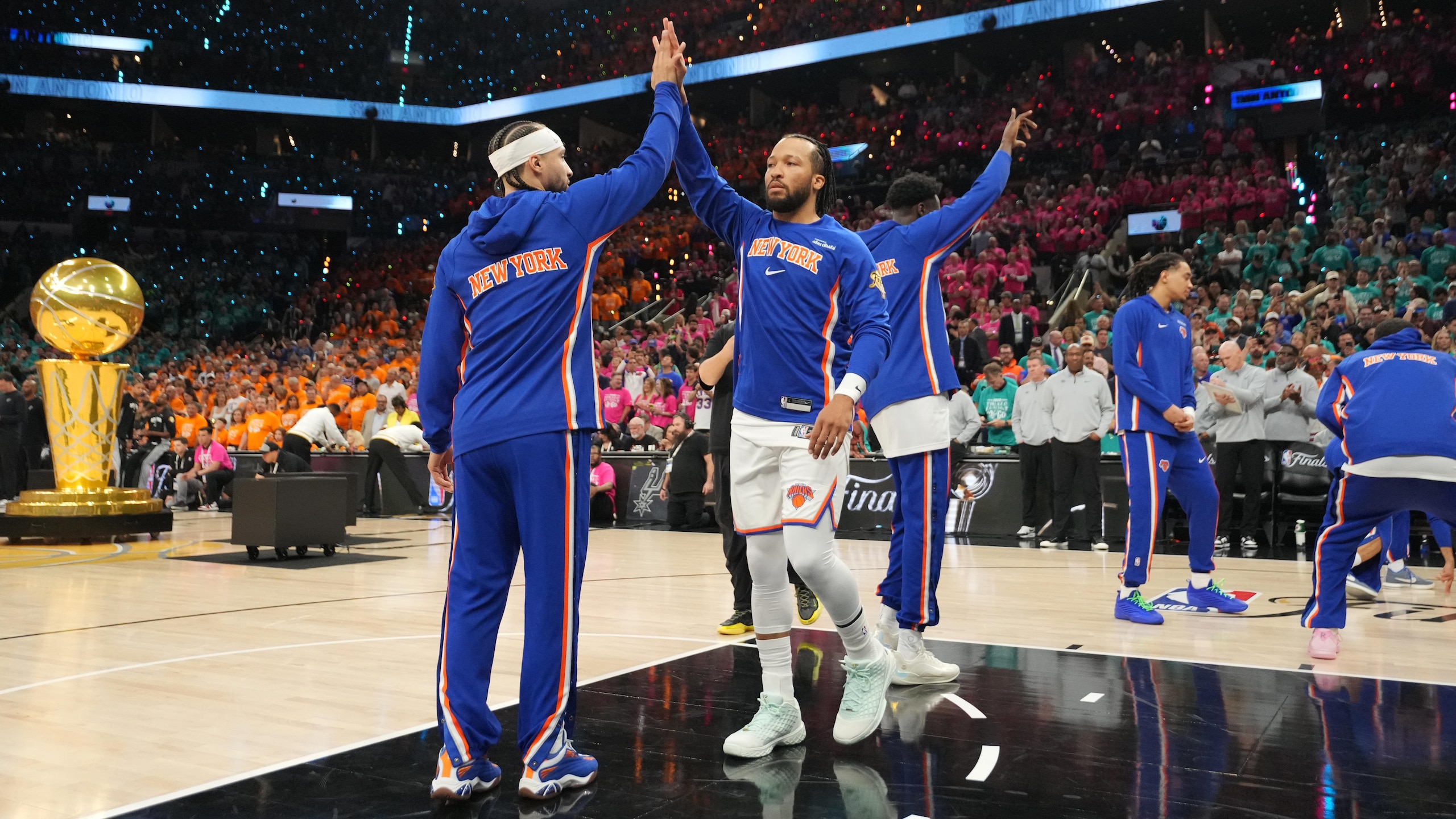 2026 NBA Finals - New York Knicks v San Antonio Spurs