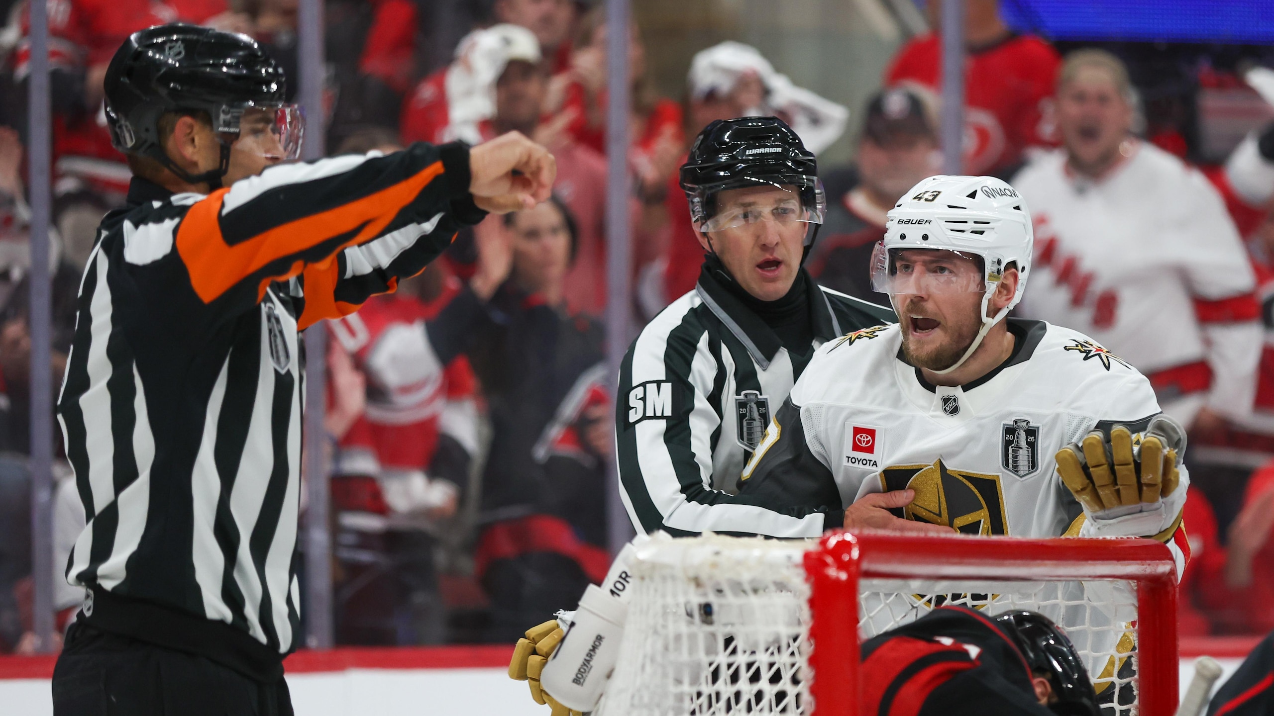 NHL: JUN 04 Stanley Cup Final Golden Knights at Hurricanes NHL: JUN 04 Stanley Cup Final Golden Knights at Hurricanes