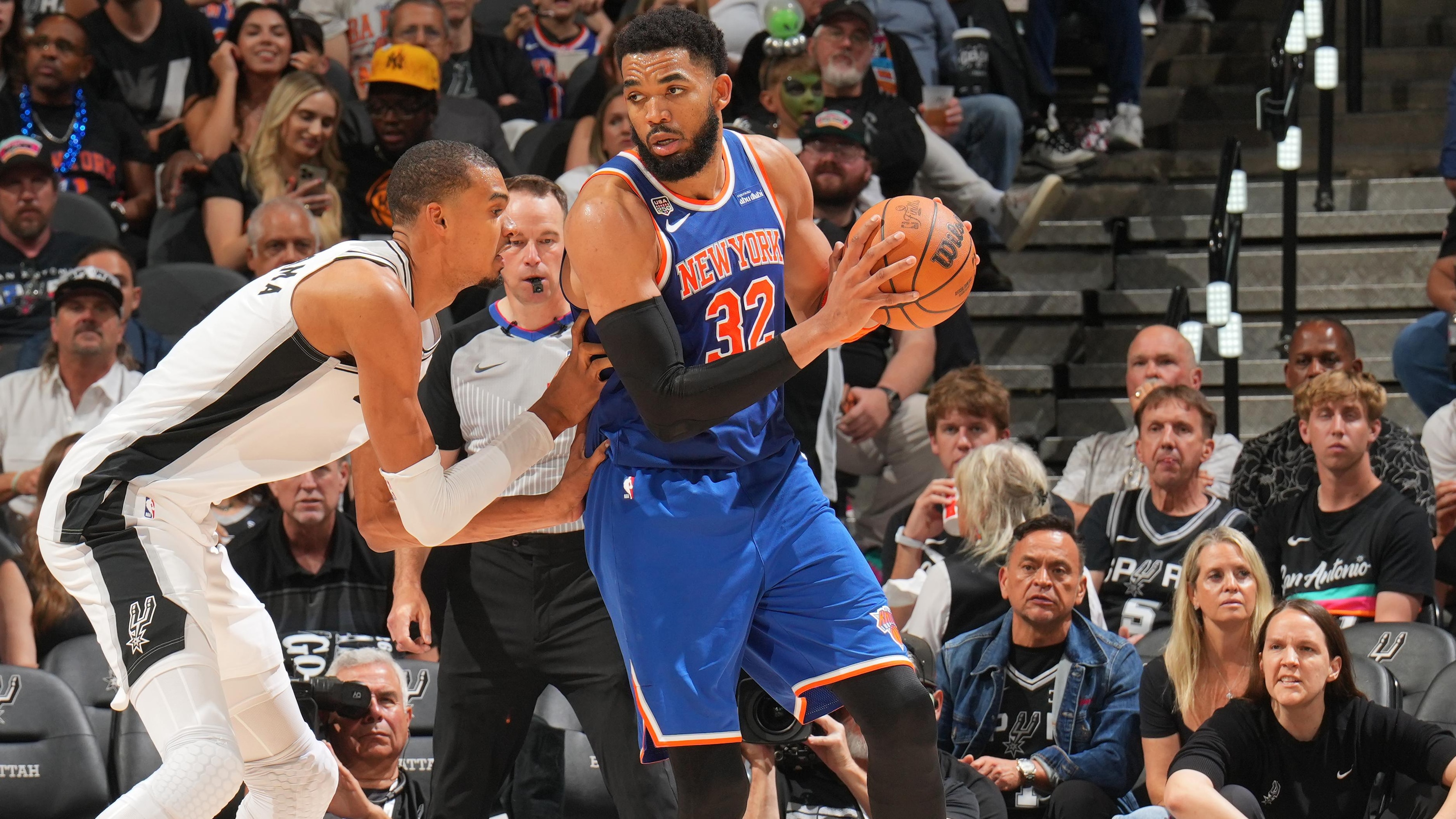 Karl-Anthony Towns Discusses Prayer to Mom in Video After Knicks' NBA Finals Game 2 Win vs. Spurs