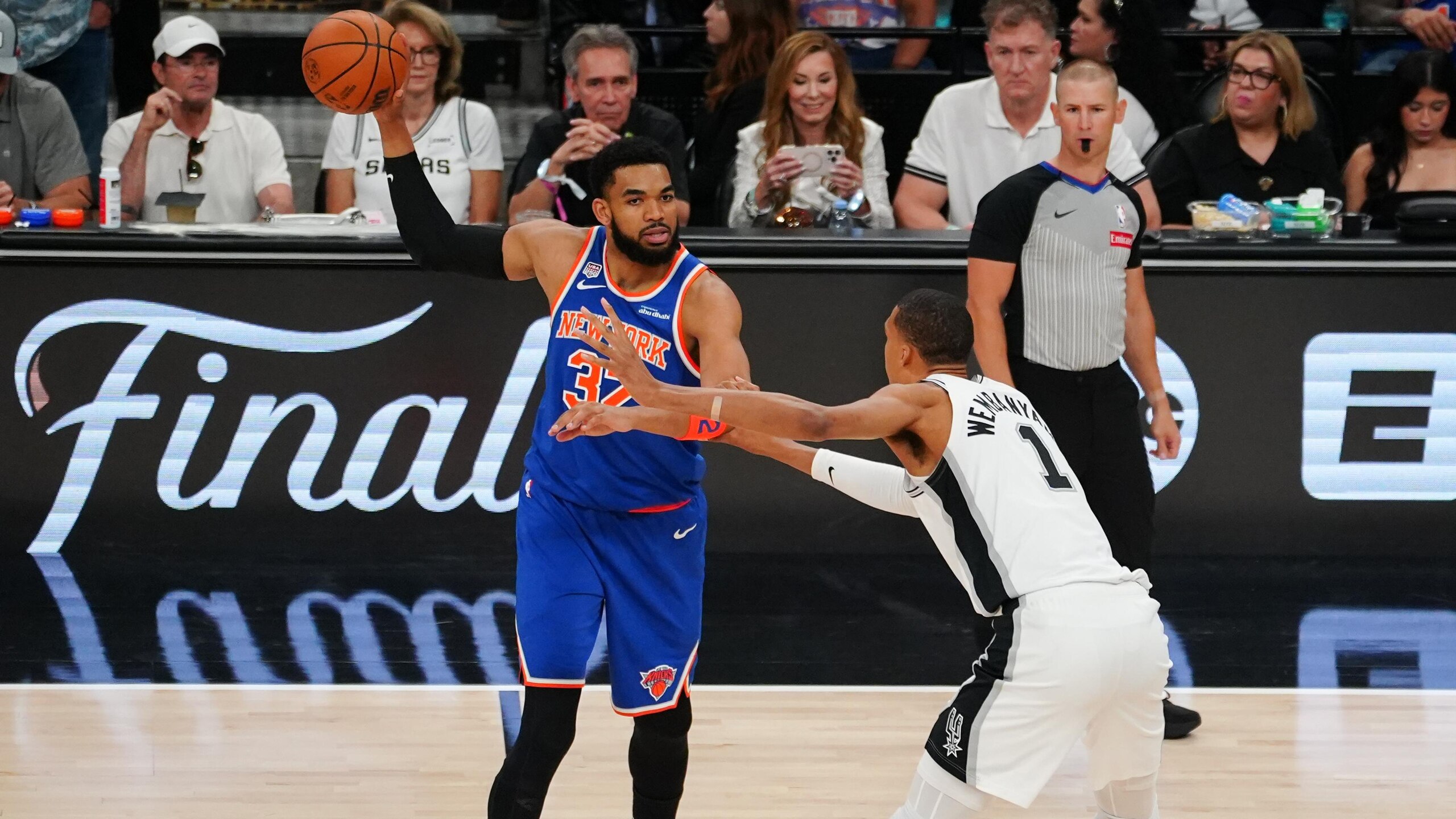 2026 NBA Finals - New York Knicks v San Antonio Spurs