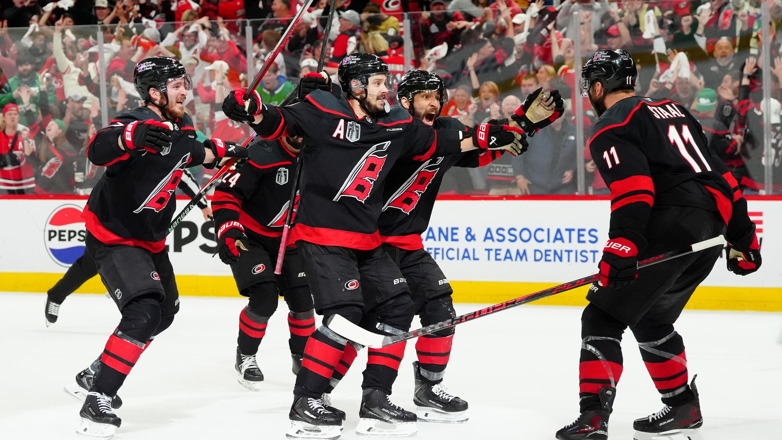 Stanley Cup Final: Vegas Golden Knights v Carolina Hurricanes - Game Two Stanley Cup Final: Vegas Golden Knights v Carolina Hurricanes - Game Two
