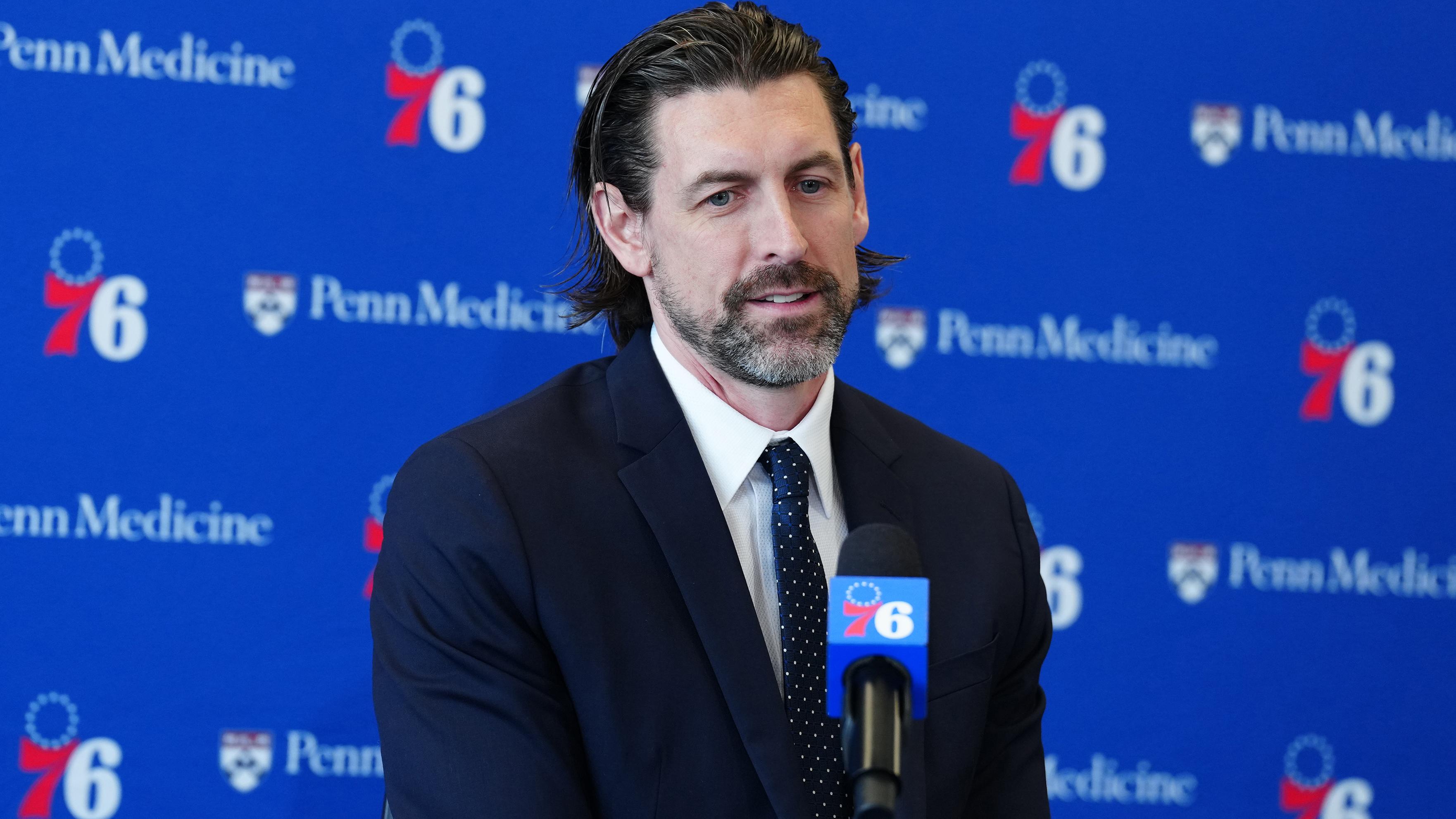Mike Gansey Introductory Sixers Press Conference