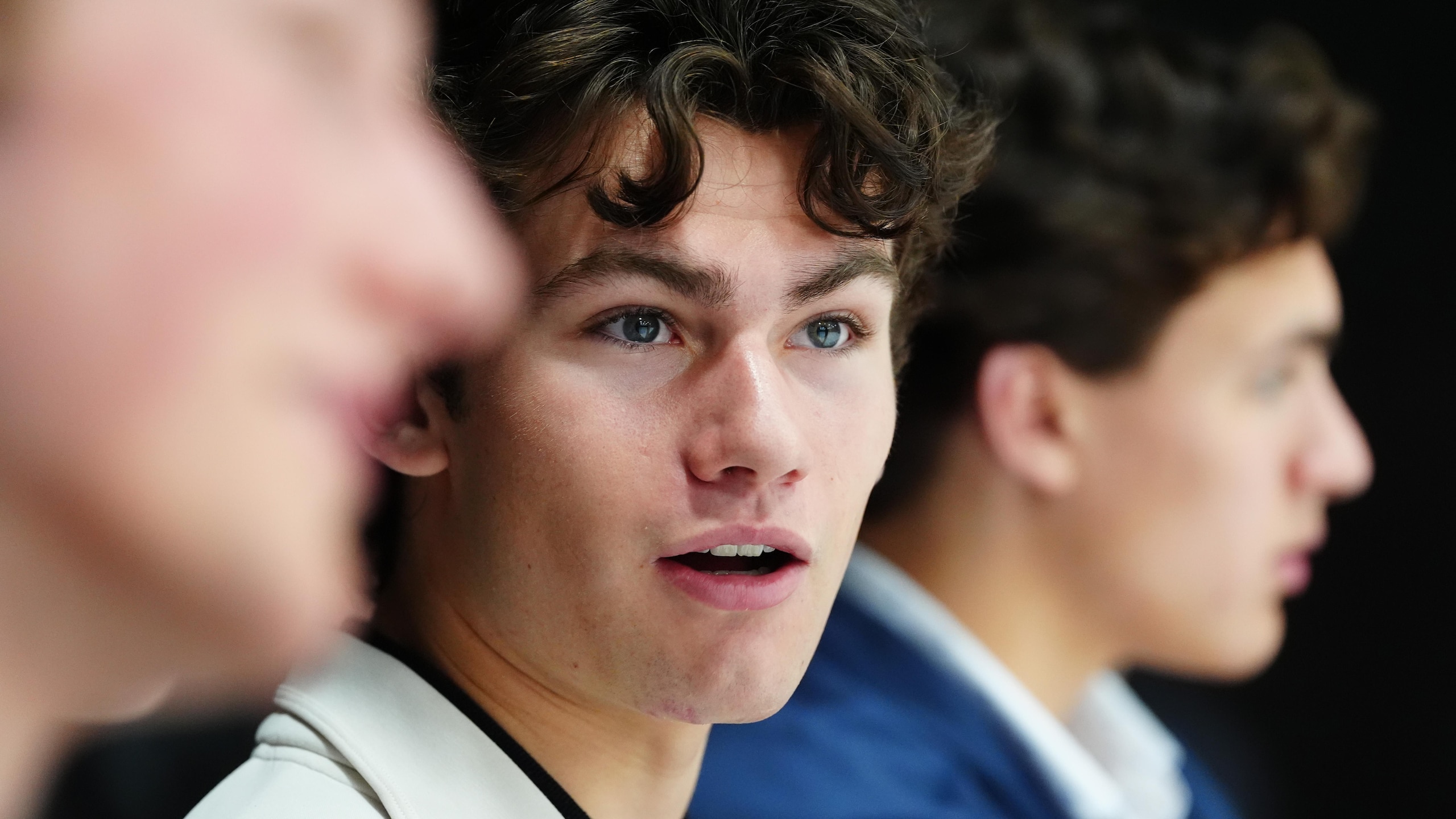 Top NHL Draft Prospects Attend Vegas Golden Knights Morning Skate