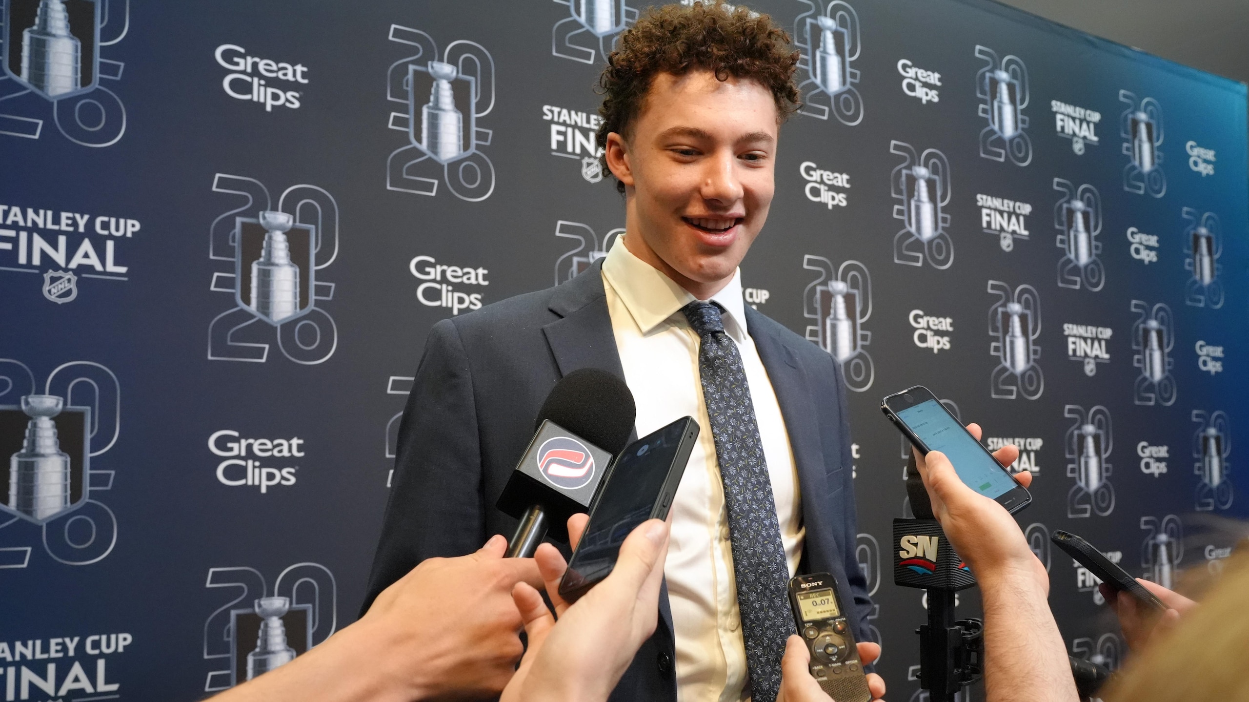 2026 Upper Deck NHL Draft Top Prospects Media Availability 2026 Upper Deck NHL Draft Top Prospects Media Availability