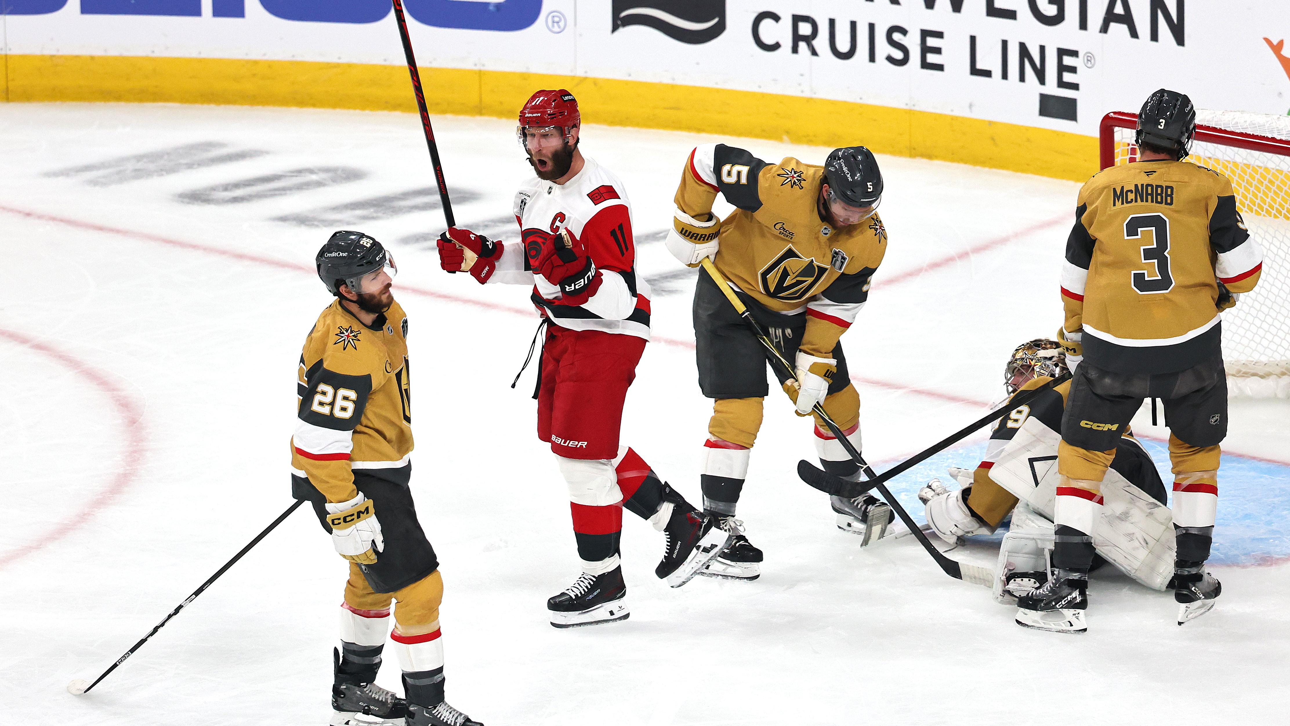 Stanley Cup Final: Carolina Hurricanes v Vegas Golden Knights - Game Four