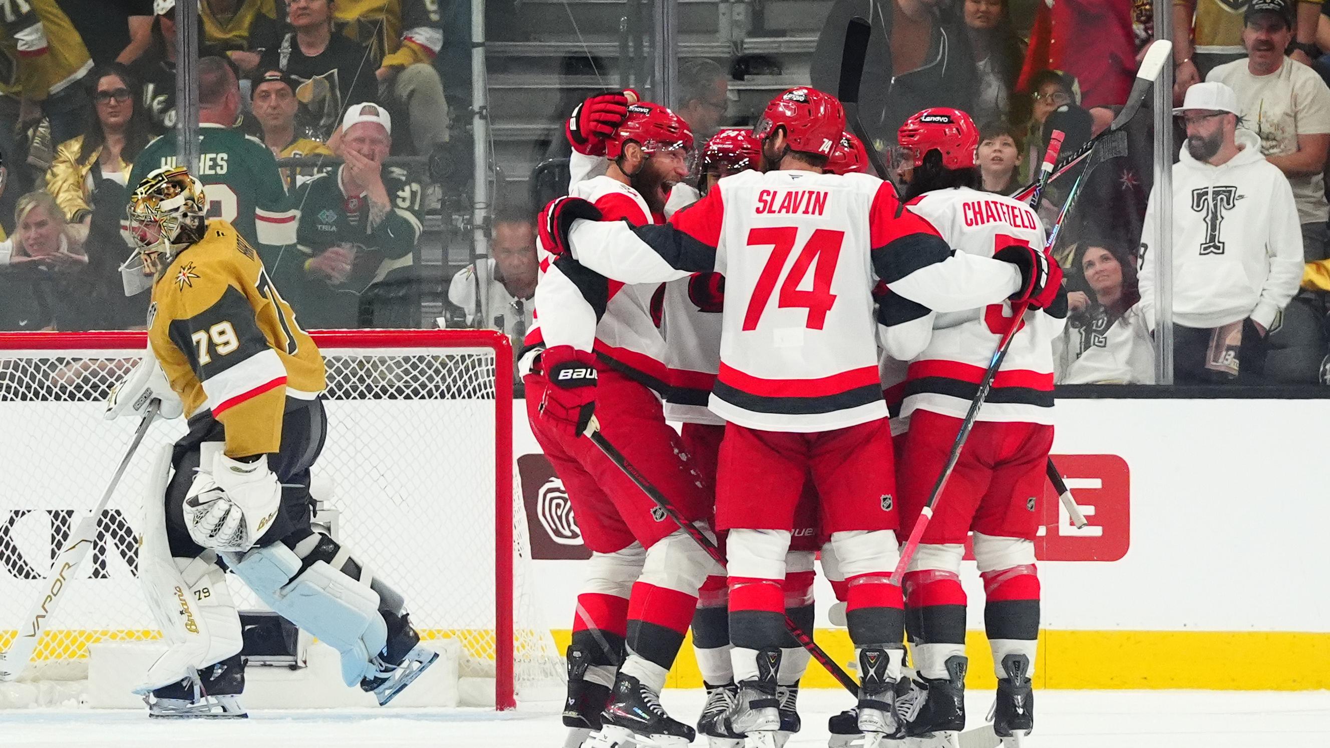 Stanley Cup Final: Carolina Hurricanes v Vegas Golden Knights - Game Four Stanley Cup Final: Carolina Hurricanes v Vegas Golden Knights - Game Four