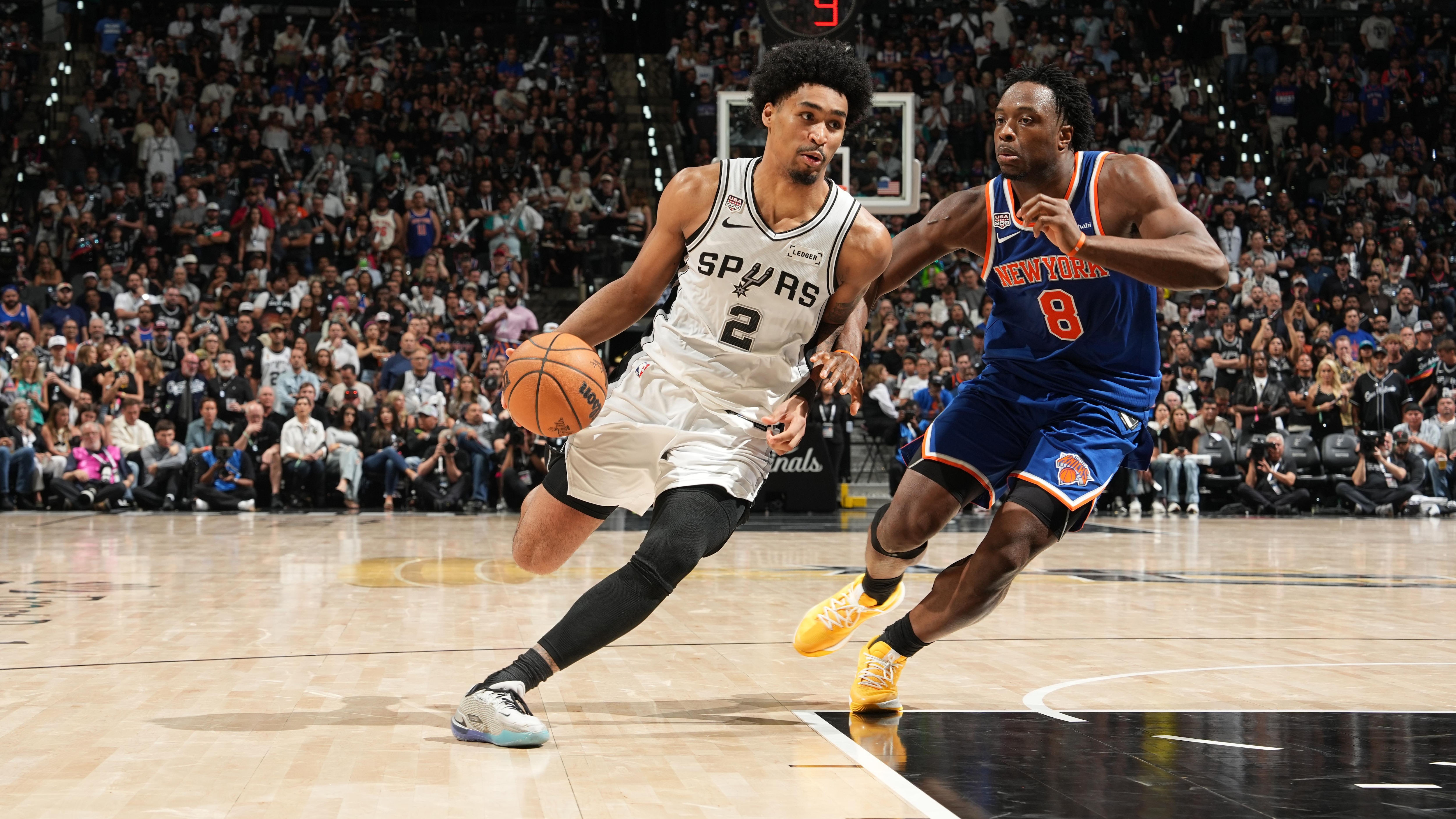 2026 NBA Finals - New York Knicks v San Antonio Spurs