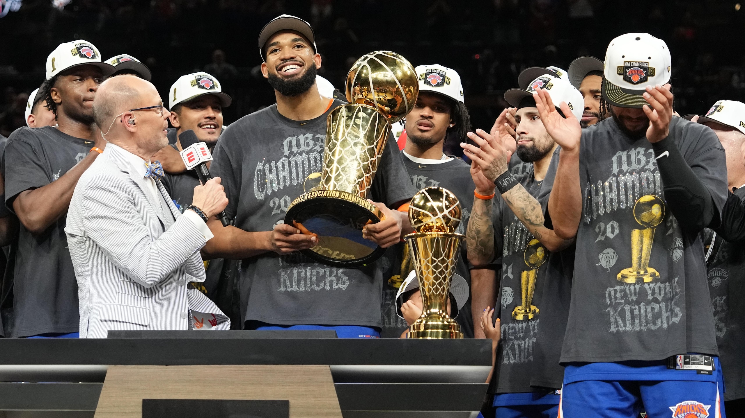 2026 NBA Finals - New York Knicks v San Antonio Spurs