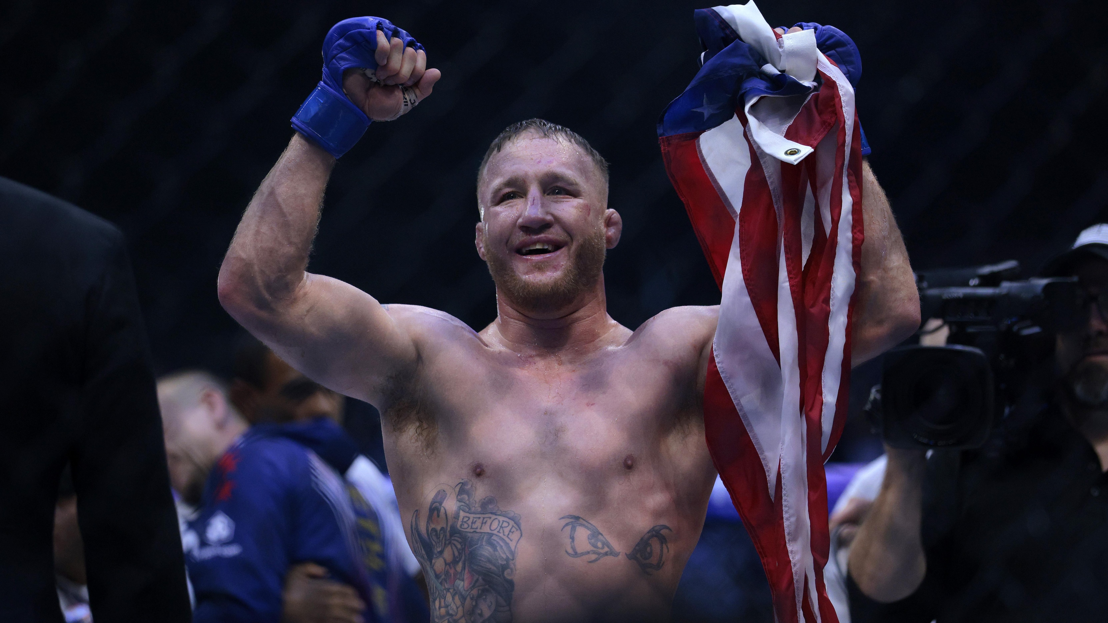 President Trump Hosts UFC Freedom 250 Fight Topuria v Gaethje At The White House