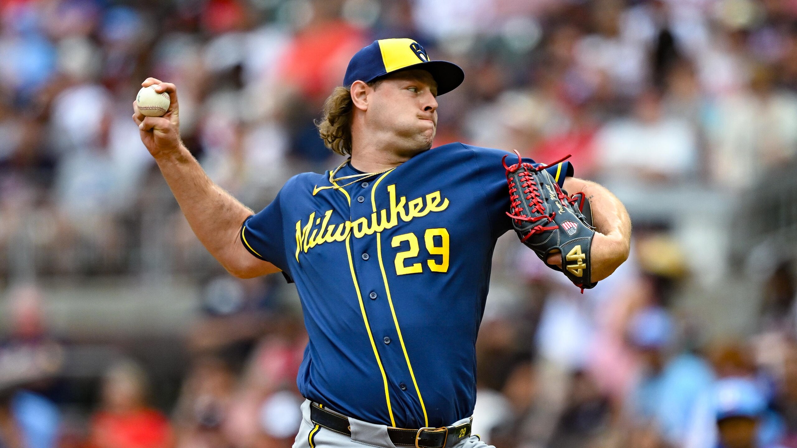 MLB: JUN 20 Brewers at Braves