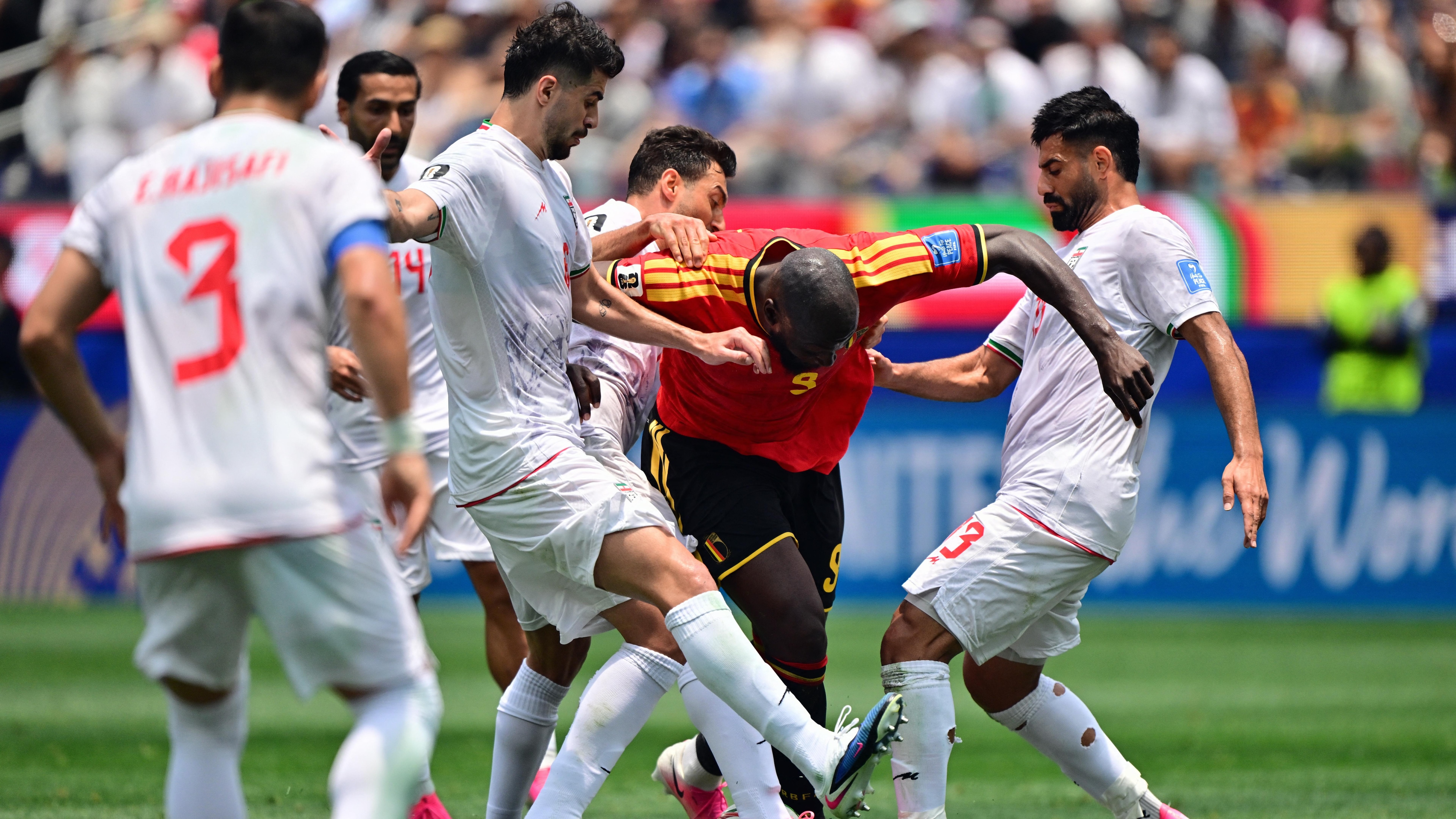 USA WC26 SOCCER D2 BELGIUM RED DEVILS VS IRAN