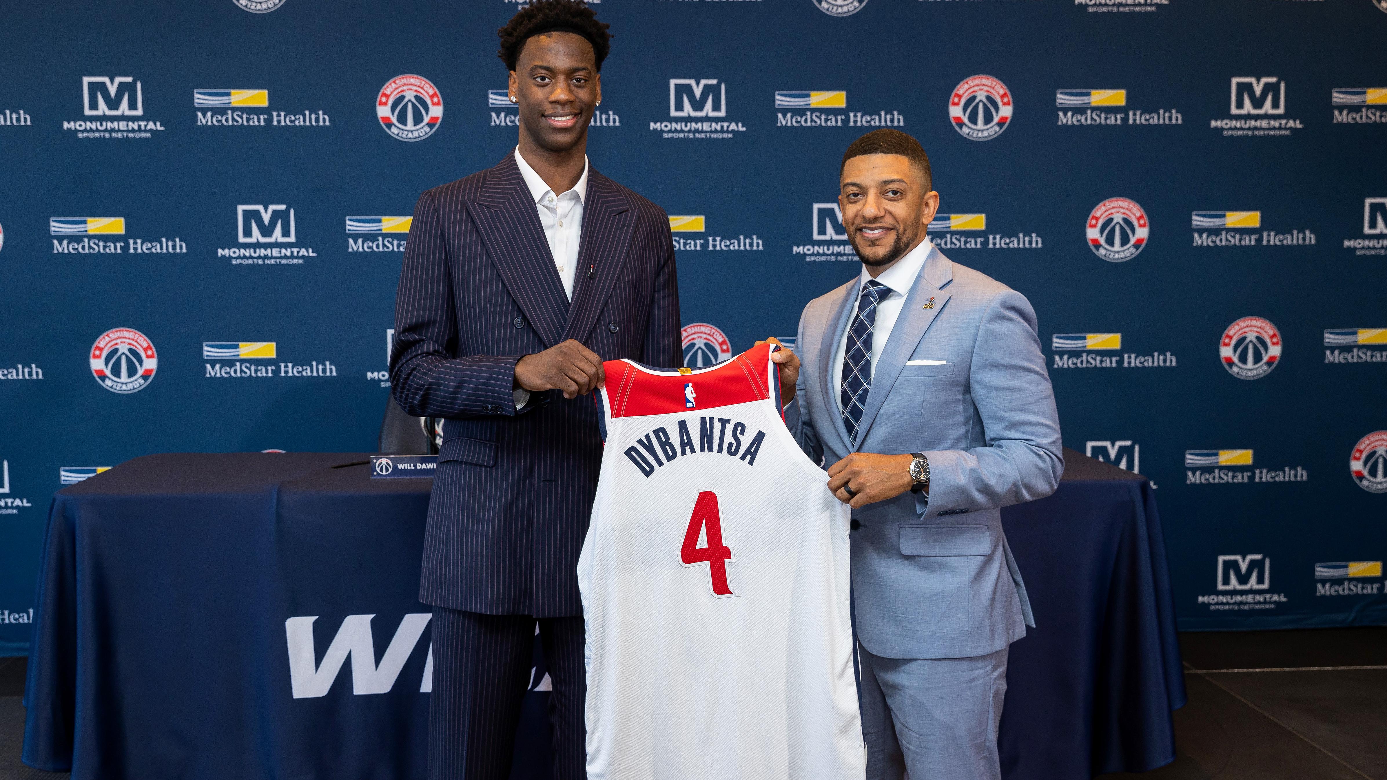 Washington Wizards Press Conference Introducing AJ Dybantsa