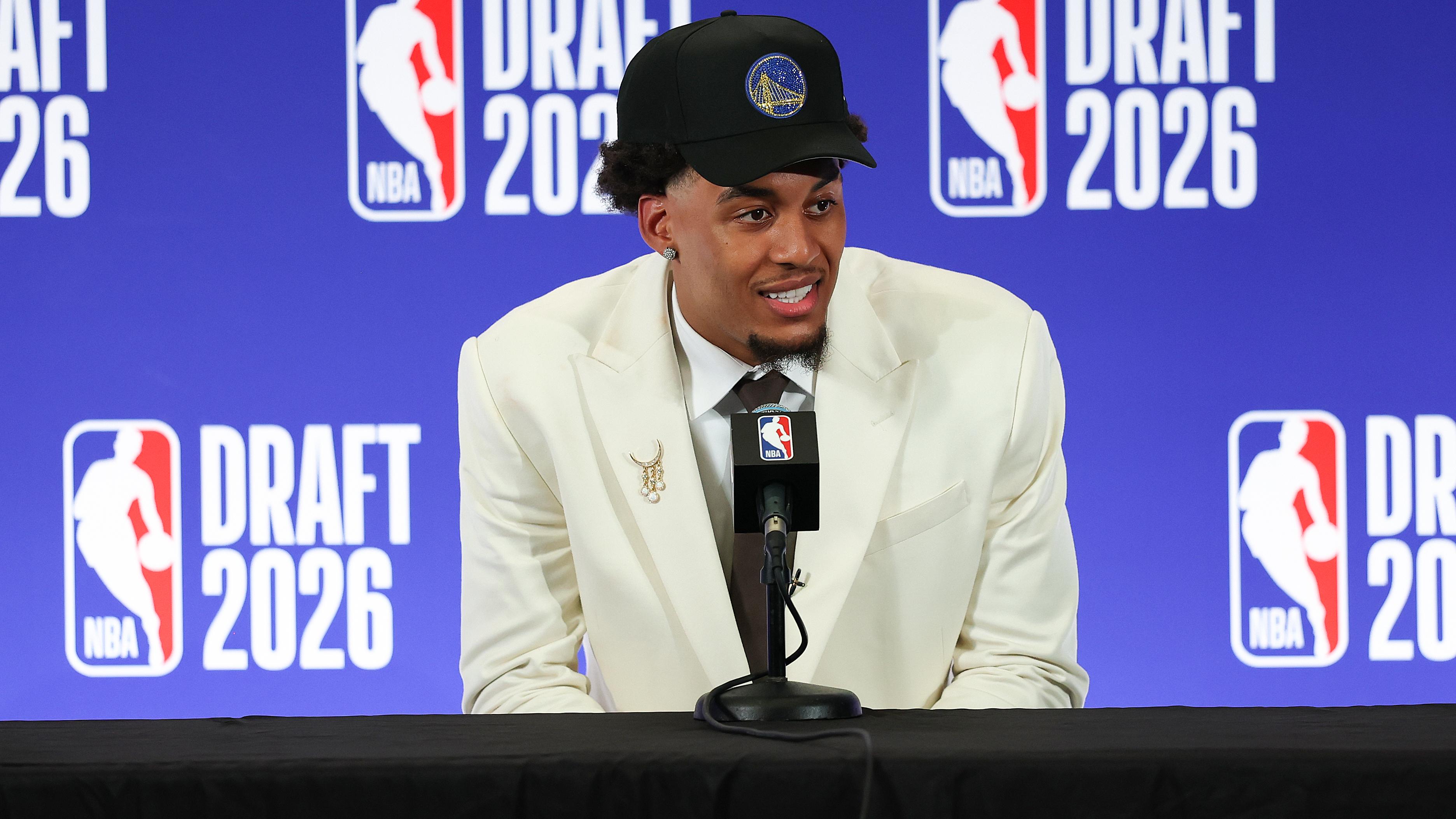 Warriors' Yaxel Lendeborg 'Used to Hate Steph Curry' as Kyrie Irving Fan Prior to NBA Draft Pick