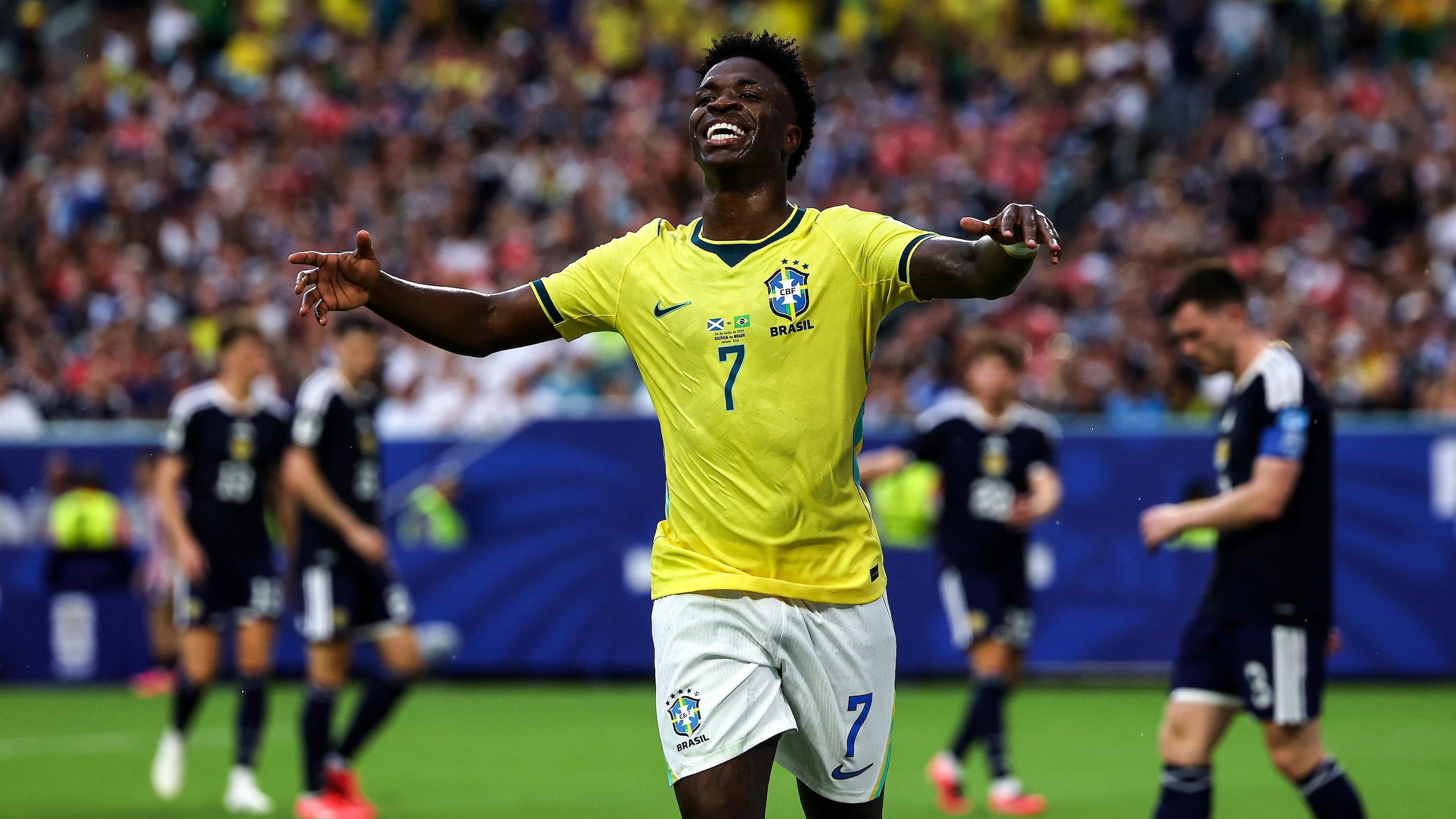 Scotland v Brazil