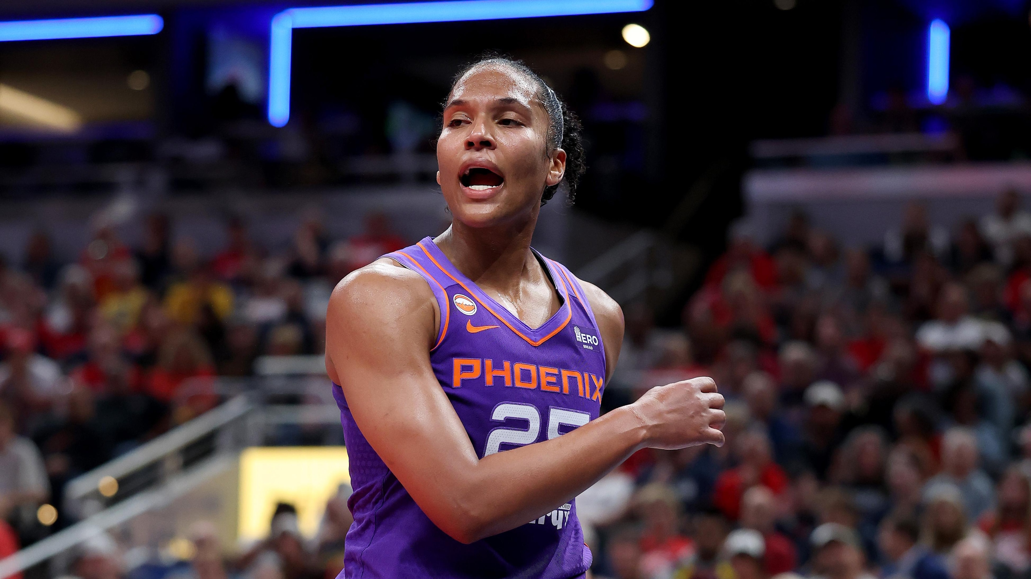 Alyssa Thomas Suspended for Hitting Caitlin Clark in Throat During Mercury's Win vs. Fever
