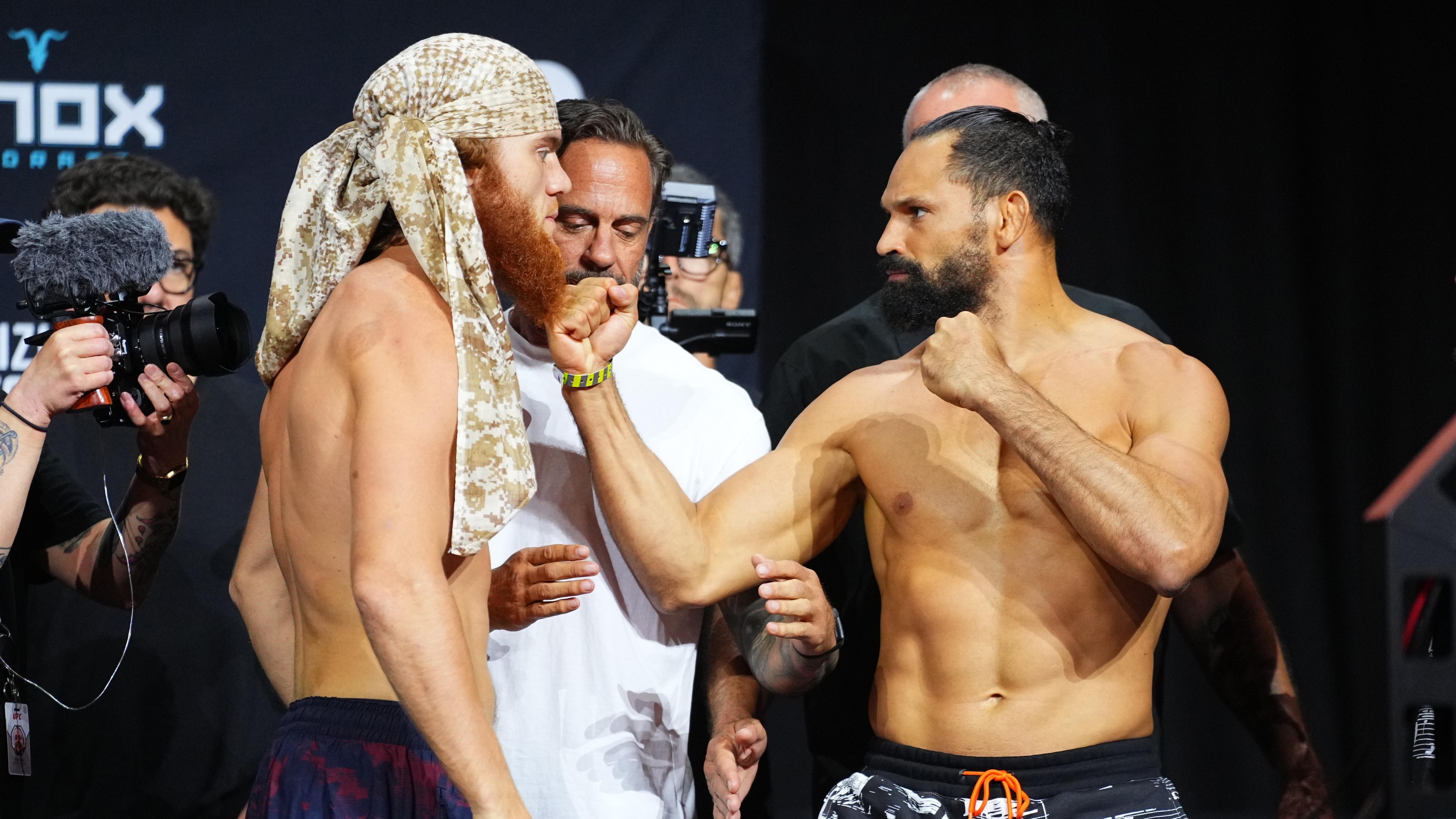 UFC Fight Night: Fiziev vs Torres Ceremonial Weigh-in UFC Fight Night: Fiziev vs Torres Ceremonial Weigh-in
