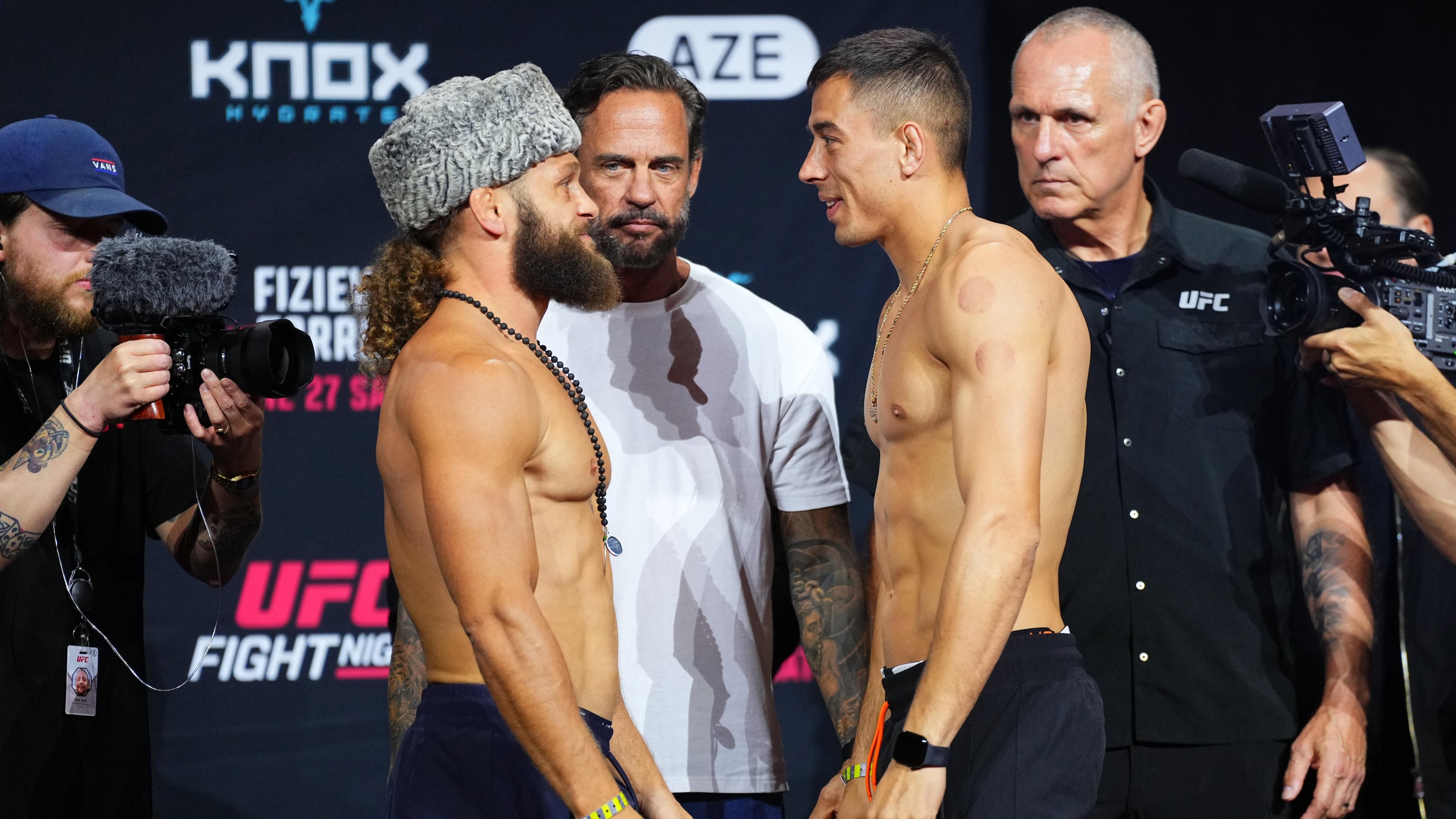 UFC Fight Night: Fiziev vs Torres Ceremonial Weigh-in