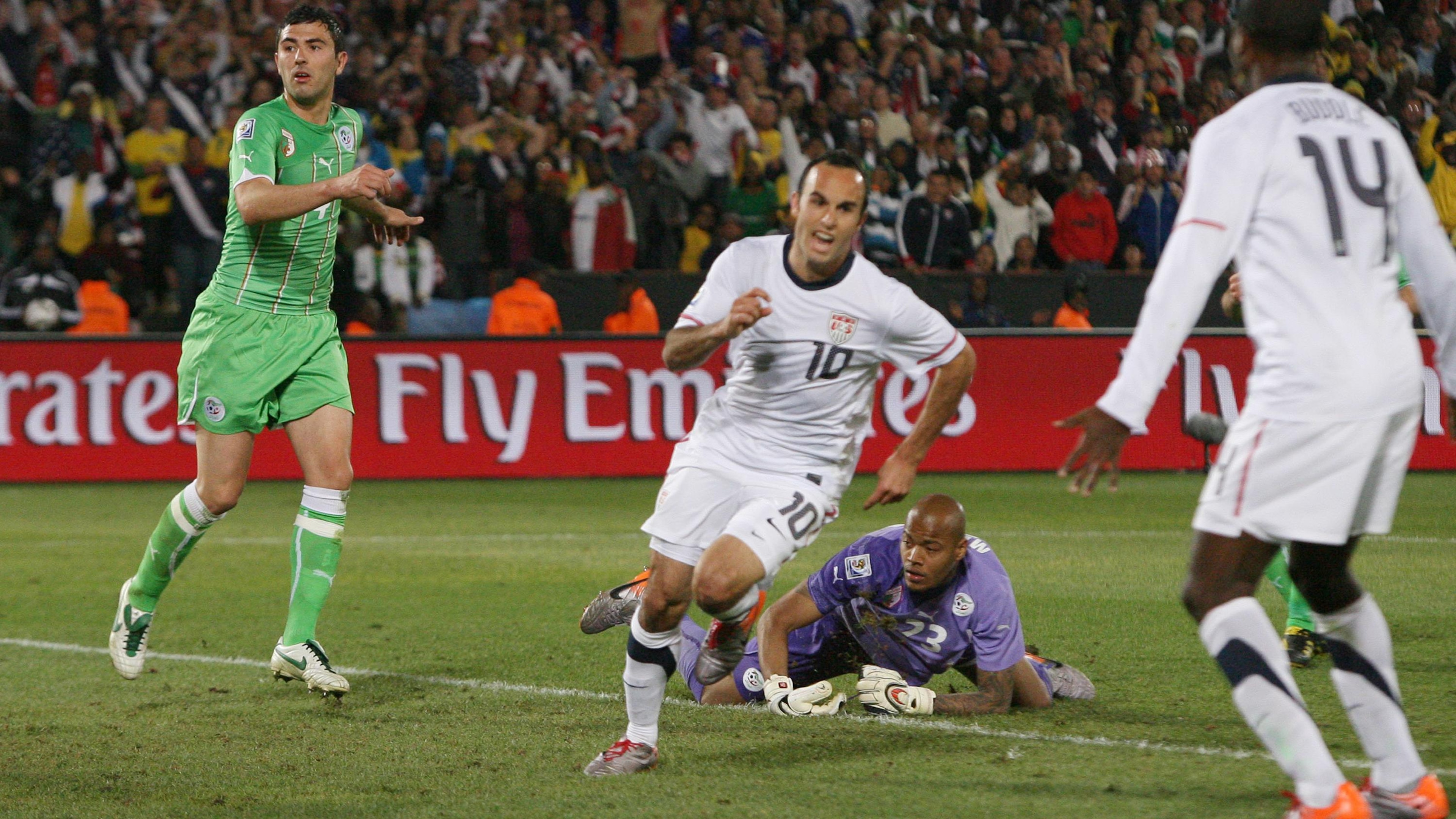SOCCER: JUN 23 FIFA World Cup - Group C - USA v ALG SOCCER: JUN 23 FIFA World Cup - Group C - USA v ALG