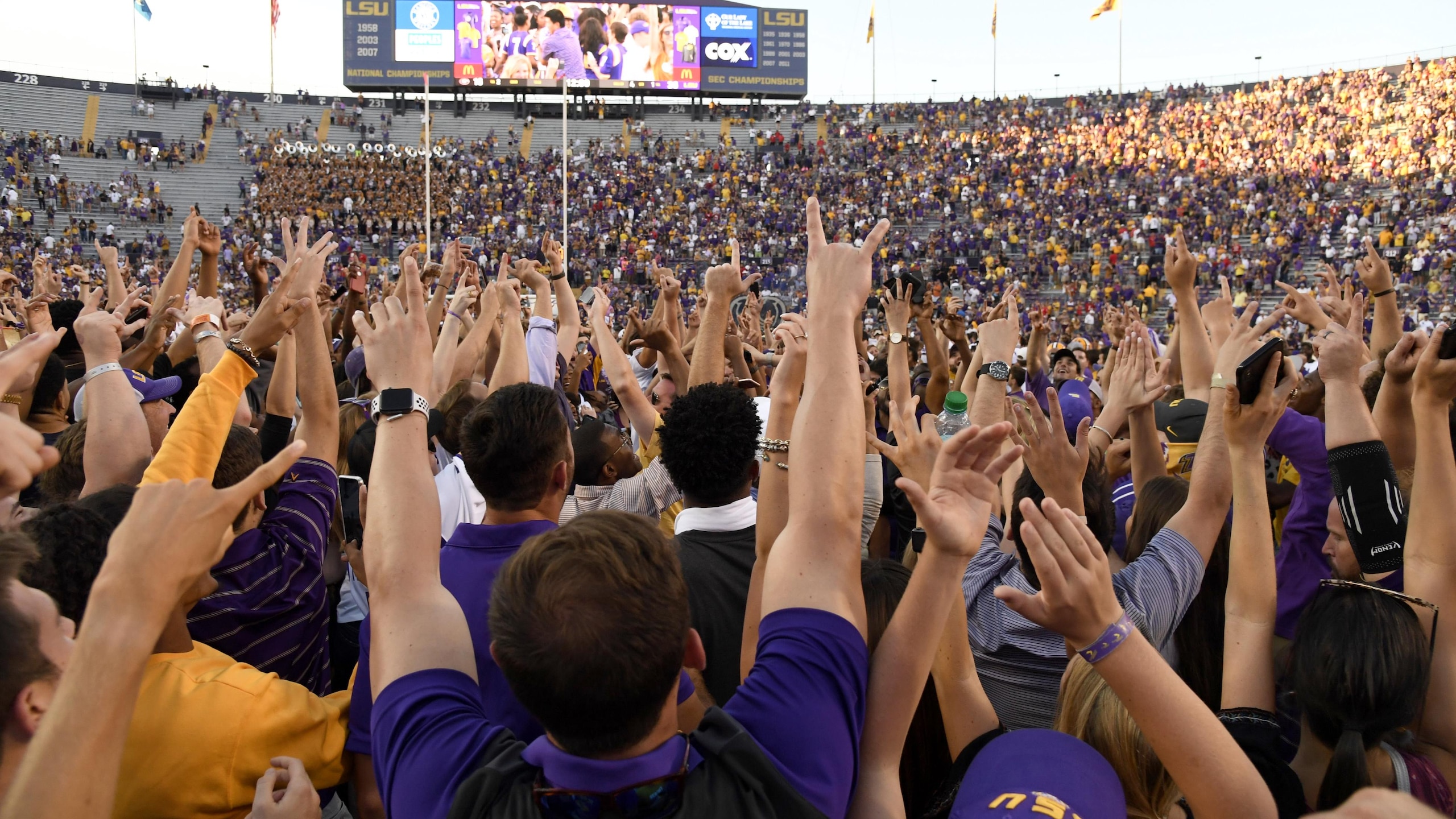 Louisiana State University vs University of Georgia