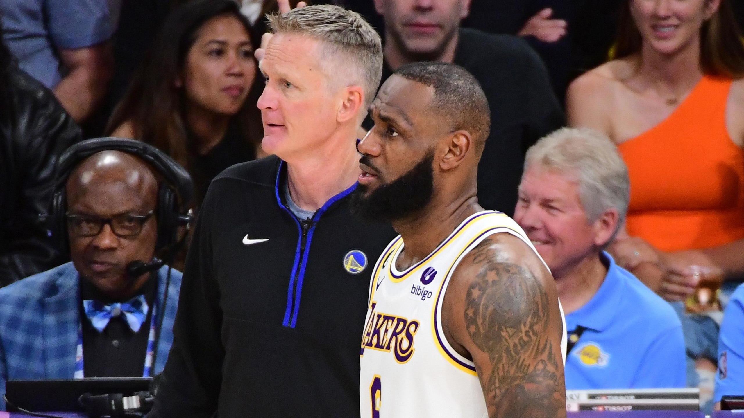 2023 NBA Playoffs - Golden State Warriors v Los Angeles Lakers